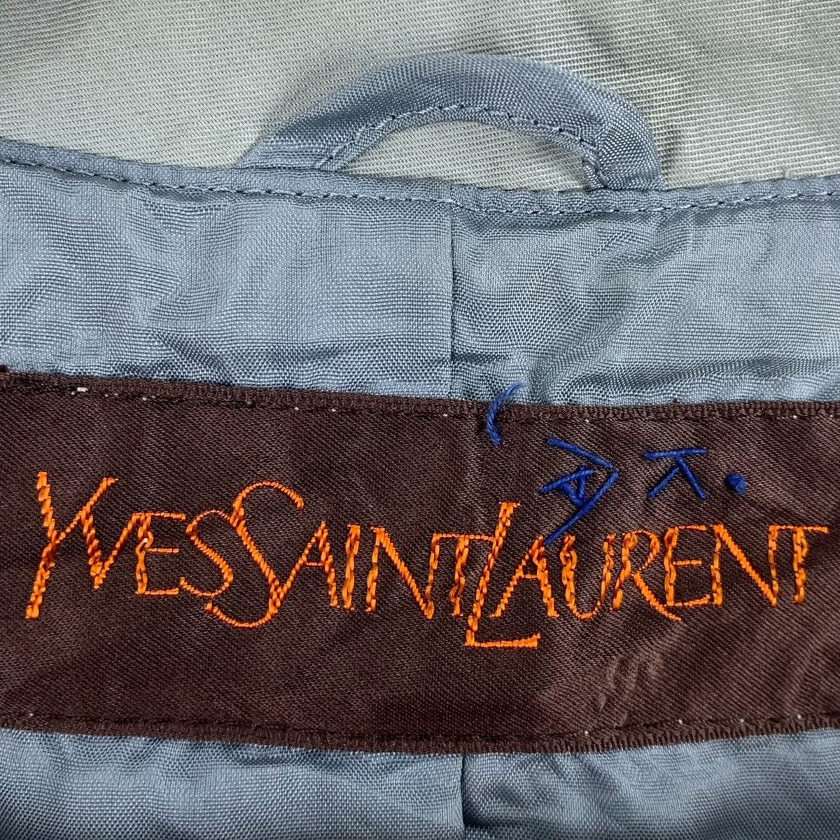 Yves Saint Laurent Vintage YVES SAINT LAURENT Ysl Designer Trench Coat Jacket Size US L / EU 52-54 / 3 - 7 Thumbnail