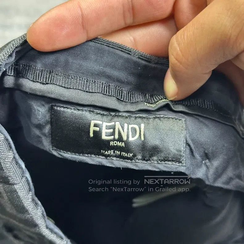 Fendi Fendi Printed Logo Shorts Size US 30 / EU 46 - 5 Thumbnail