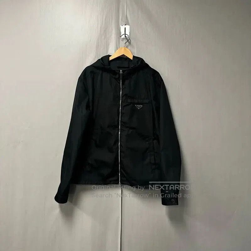 Prada Black Men's Outerwear Jacket.