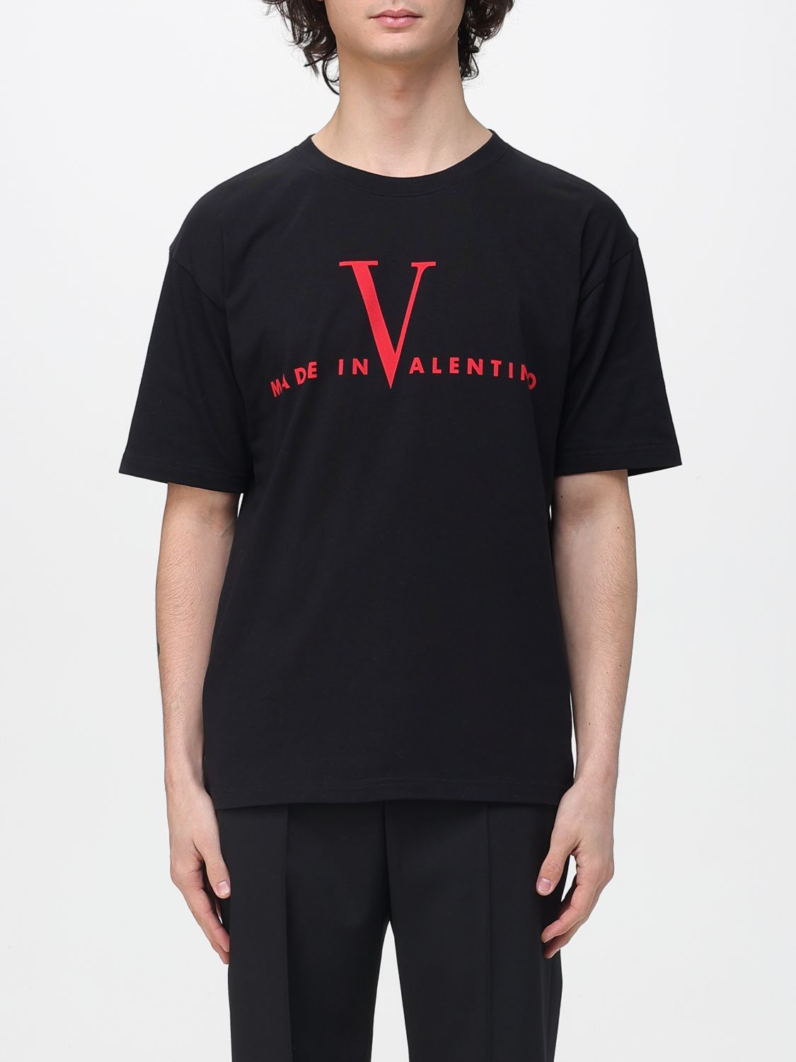 Valentino Valentino T-Shirt Men Black Size US M / EU 48-50 / 2 - 1 Thumbnail