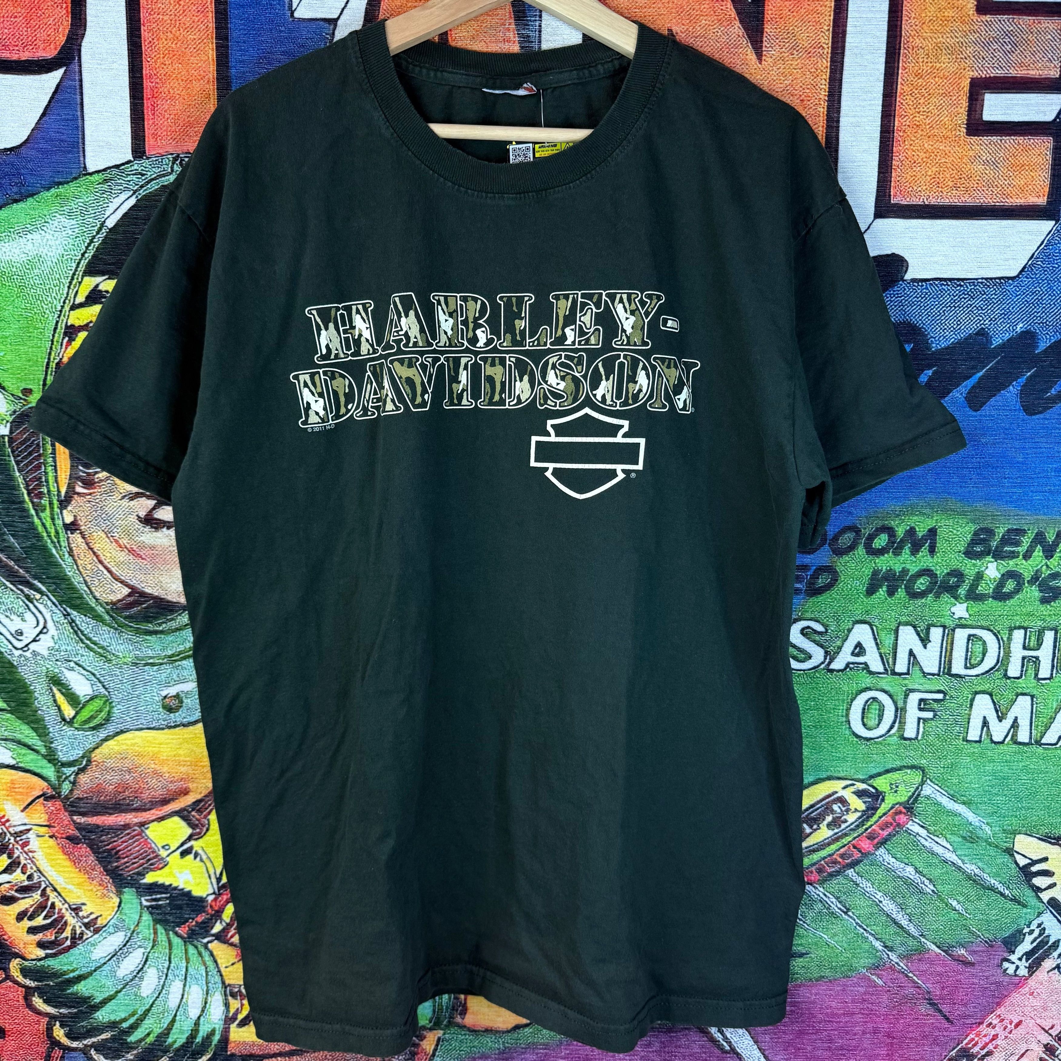 Harley Davidson Harley-Davidson Angleton, Texas Graphic Tee Size Large Size US L / EU 52-54 / 3 - 1 Thumbnail