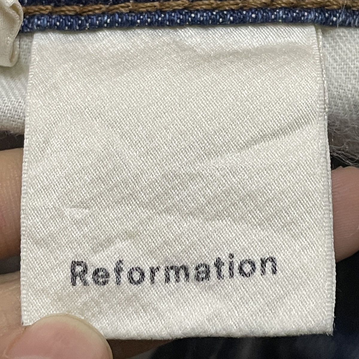 14th Addiction × If Six Was Nine × Japanese Brand Rare Vintage Japanese Brand Reformation Flared Jeans 2000s Size US 27 - 10 Thumbnail