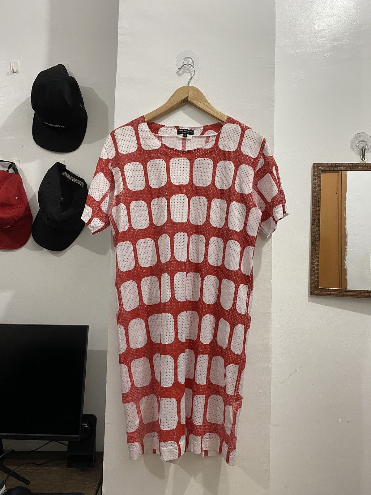 Comme des Garcons Homme Plus × Japanese Brand COMME DES GARCONS HOMME PLUS SS17 SEE THROUGH SHIRT Size US S / EU 44-46 / 1 - 2 Thumbnail
