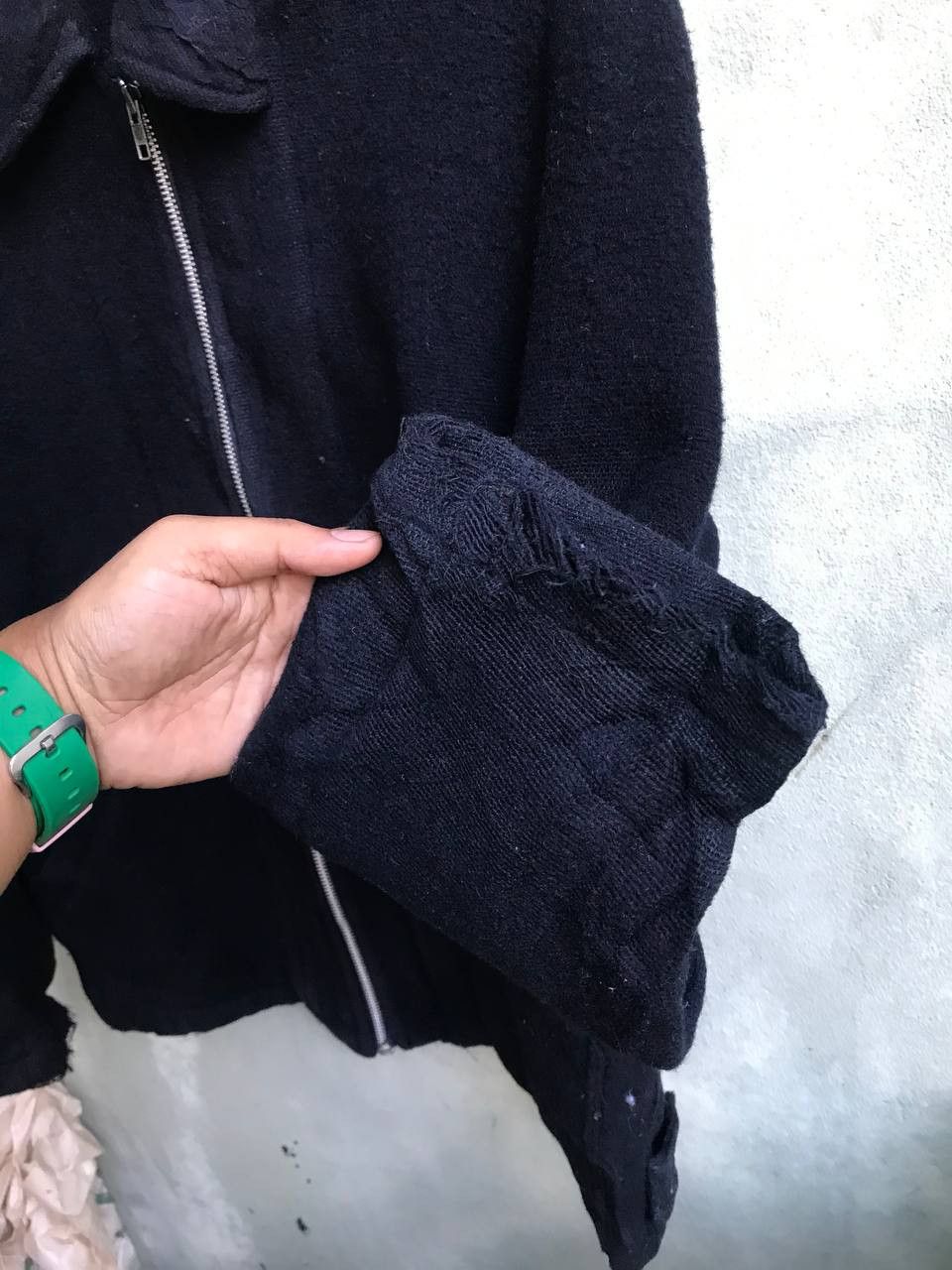 Comme des Garcons Homme AD1996 COMME DEA GARCON HOME BLACK WOOL Size US M / EU 48-50 / 2 - 10 Thumbnail