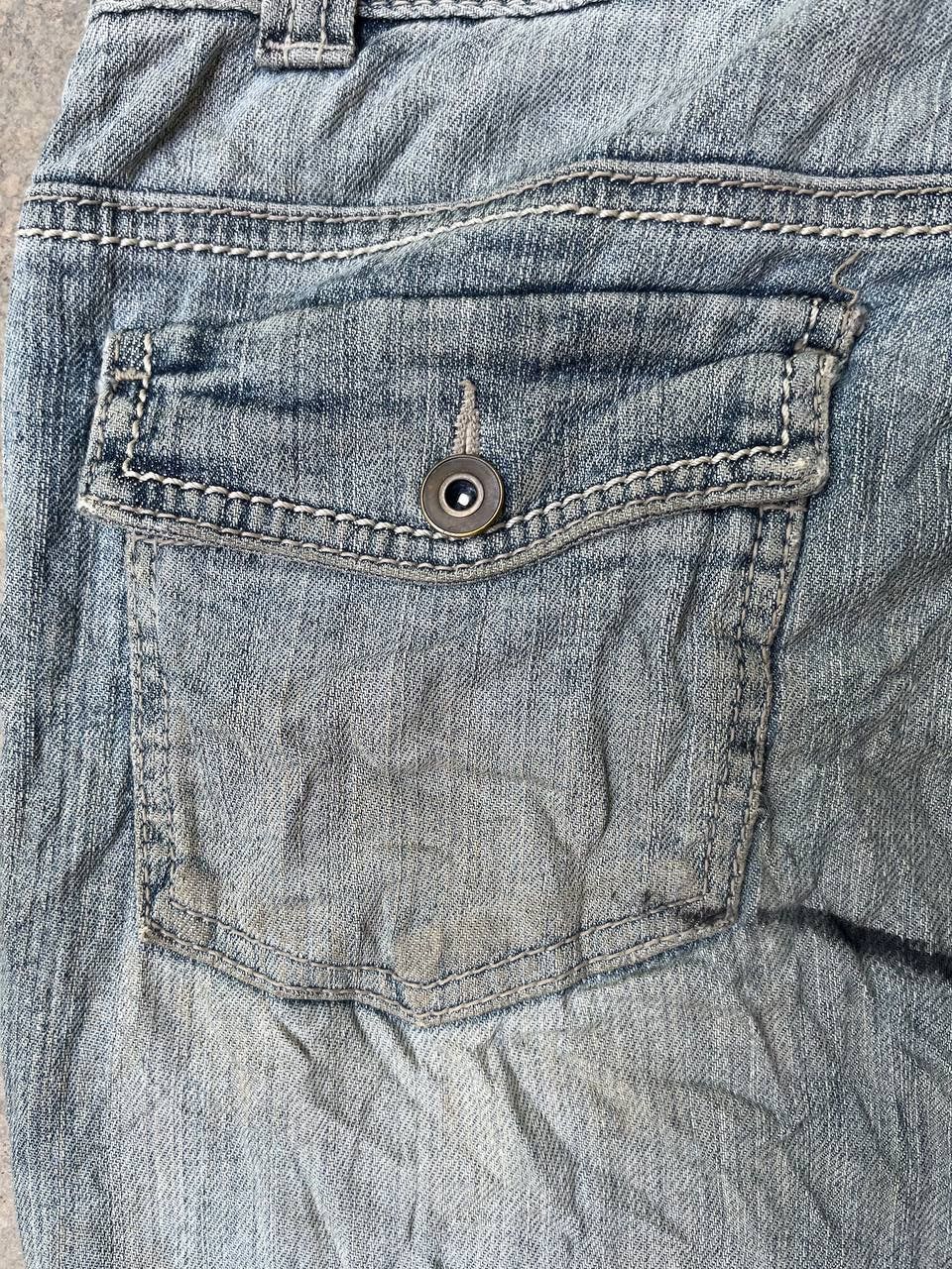 Japanese Brand VINTAGE JAPANESE BRAND RARE DISTRESSED STYLE Size US 34 / EU 50 - 12 Thumbnail