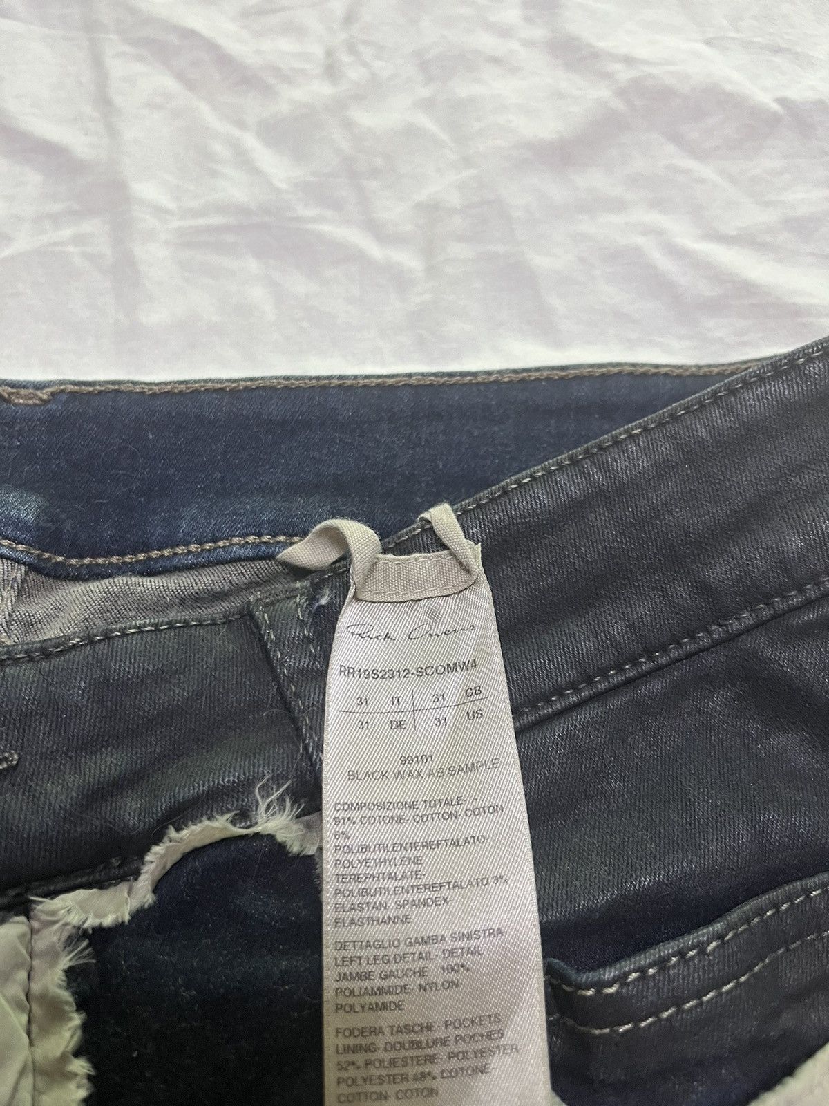Rick Owens rick owens 19ss tyrone jeans Size US 31 - 4 Thumbnail