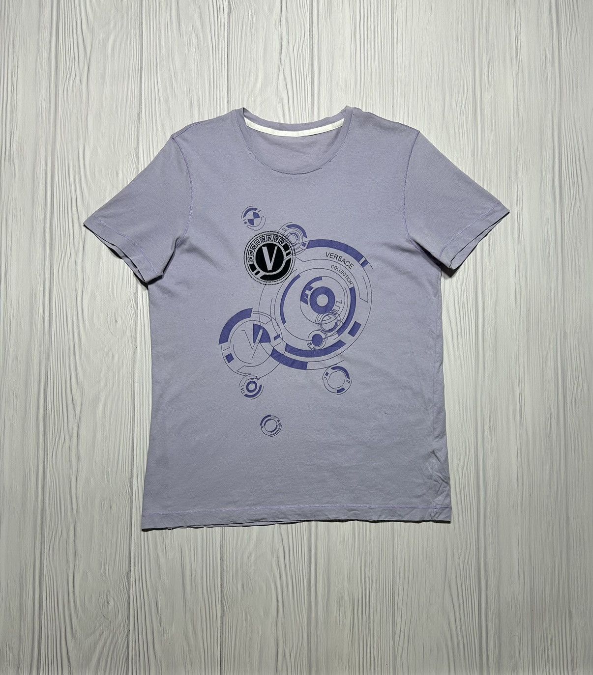 Vintage Vintage Versace Collection Logo T-Shirt Size Xl Size US XL / EU 56 / 4 - 1 Thumbnail