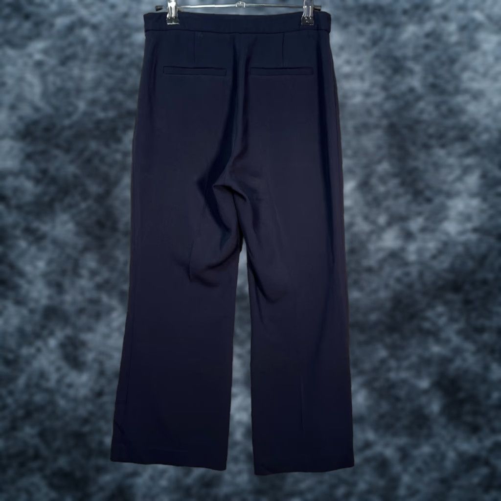 Theory Theory Womens Navy Blue Trousers Dress Pants Straight Leg XS-00 Collection Shoes? Size 24" / US 00 / IT 34 - 1 Thumbnail