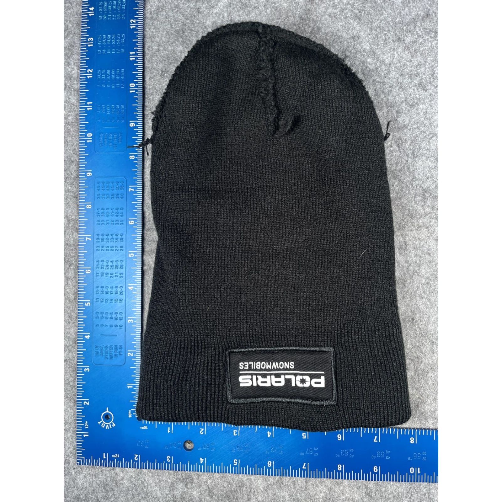 Vintage HitWear Beanie Mens One Size Black Knit Polaris Snowmobiles Winter Outdoor Hat Size ONE SIZE - 5 Thumbnail