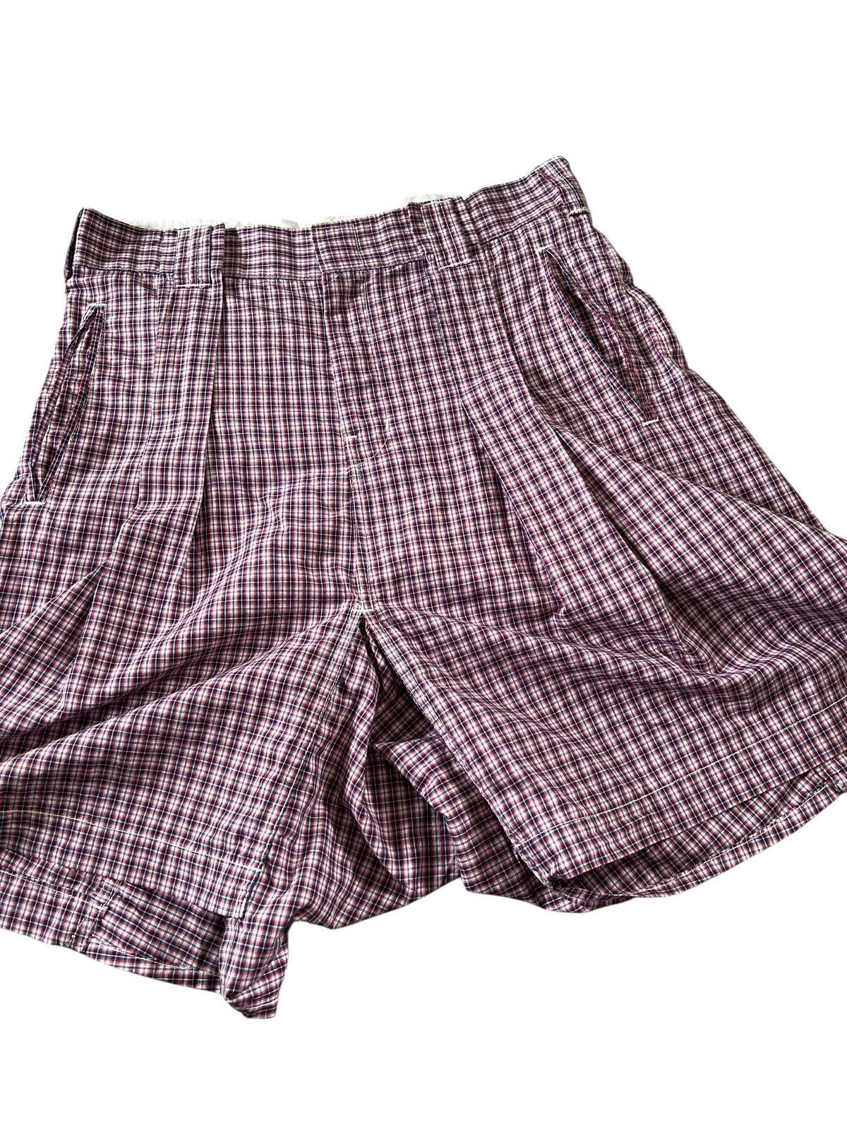 CABANE de ZUCCa CABANE de ZUCCA Checkered Hakama Shorts Size US 33 - 4 Thumbnail