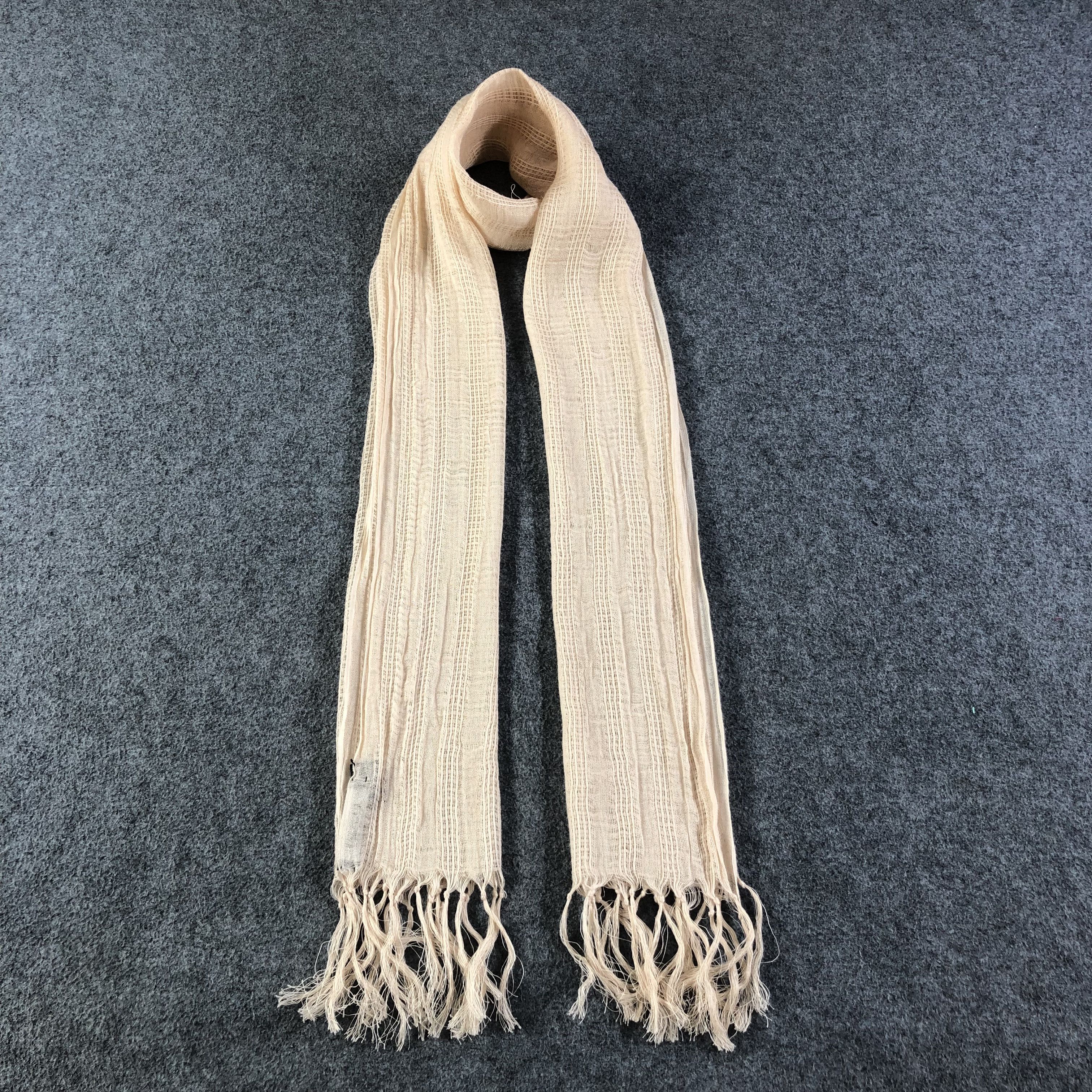 DKNY DKNY Silk Shawl Scarf Muffler V1141 Size ONE SIZE - 1 Thumbnail