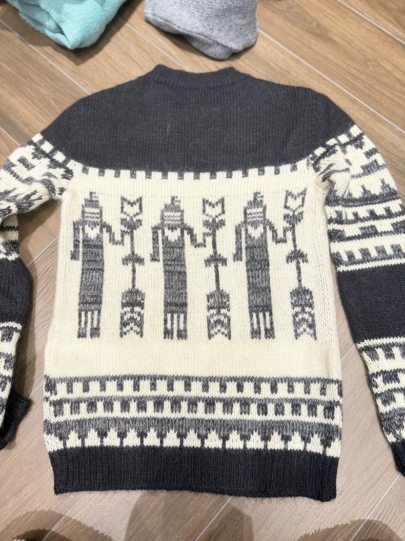 Saint Laurent Paris Saint Laurent Black White Wool Sweater-2505 Size US S / EU 44-46 / 1 - 3 Thumbnail