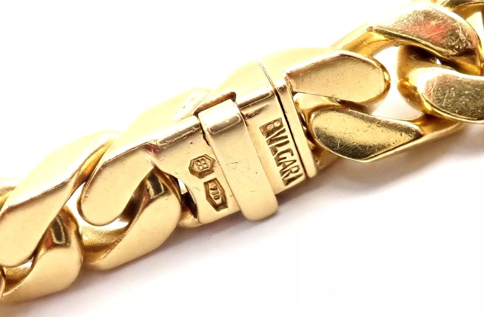 Bvlgari Bulgari 18k Yellow Gold Antique Coin Link Necklace Size ONE SIZE - 7 Thumbnail