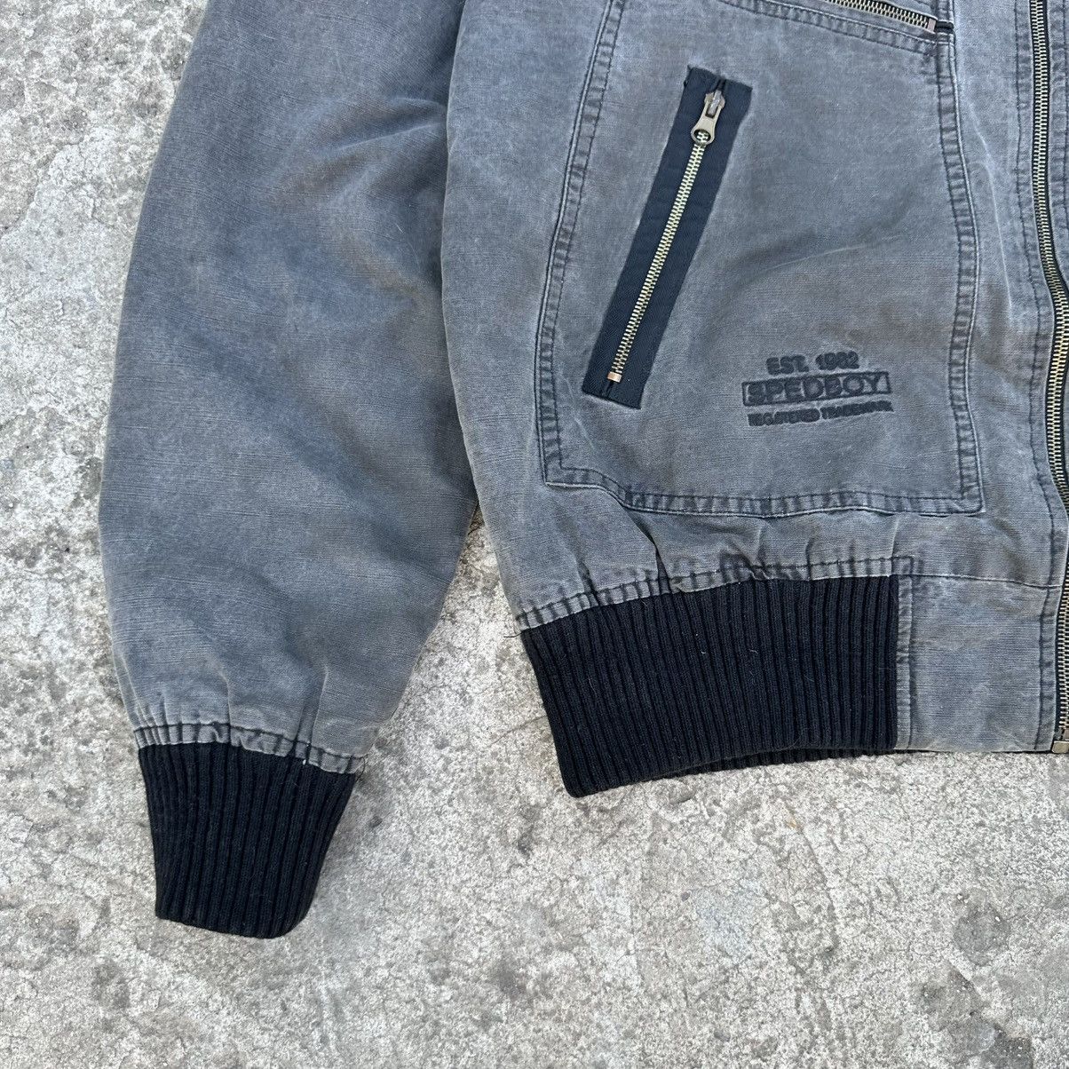 Grunt Style Vintage Japanese Style Sped Boy Light Jacket Bomber Y2K 00s Size US XXL / EU 58 / 5 - 4 Thumbnail