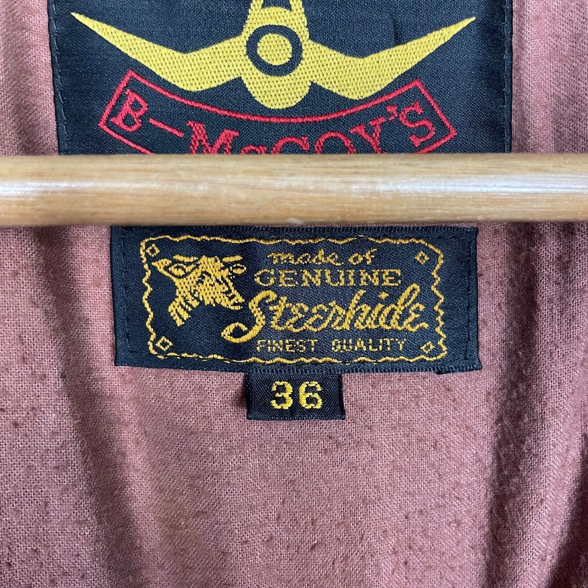 The Real McCoy's B-McCoy’s Steerhide Rider Jacket Size 36 Size US S / EU 44-46 / 1 - 15 Thumbnail