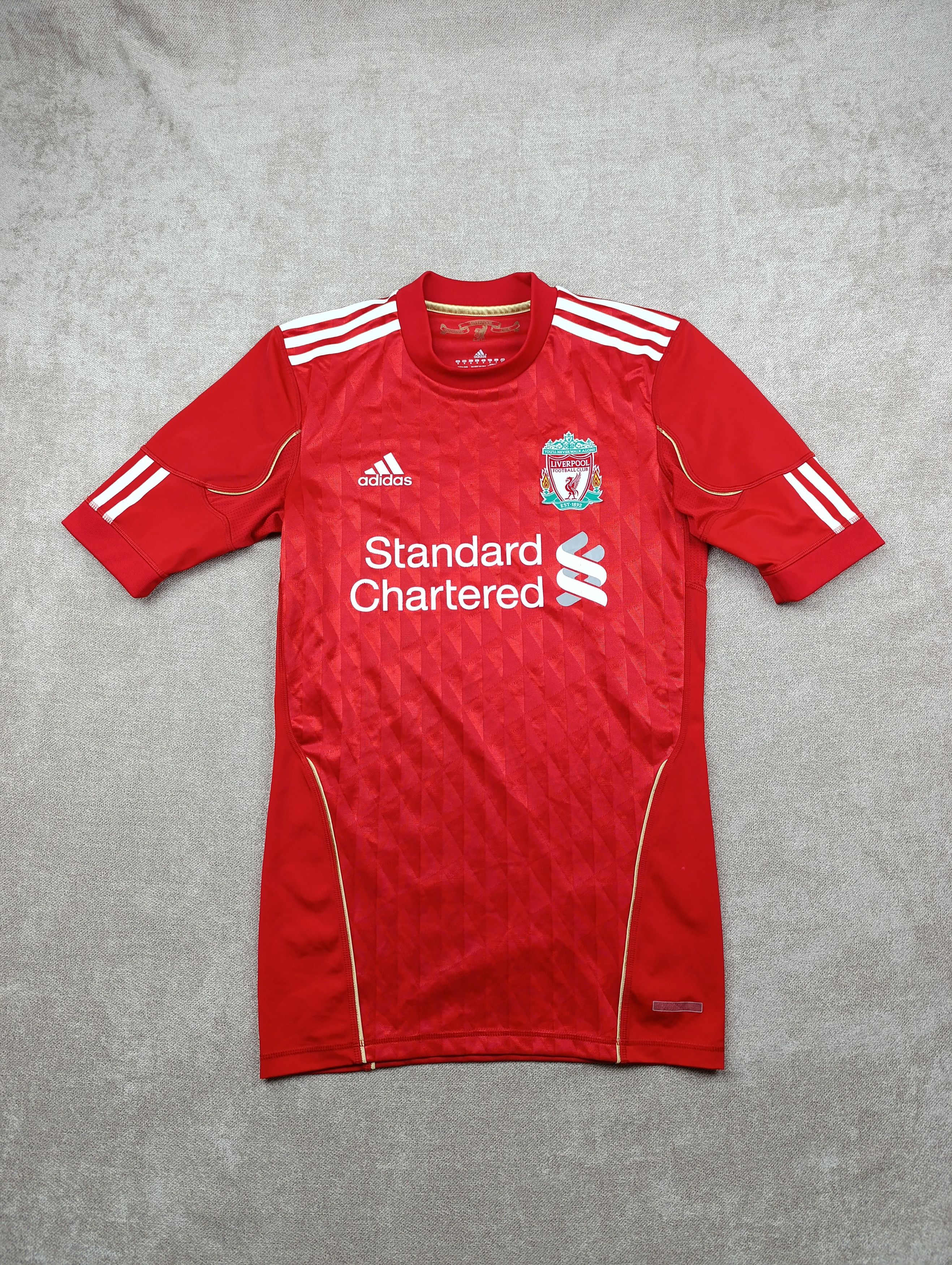 Adidas Adidas Liverpool 2010-12 Home Football Shirt Soccer Jersey Size US M / EU 48-50 / 2 - 1 Thumbnail