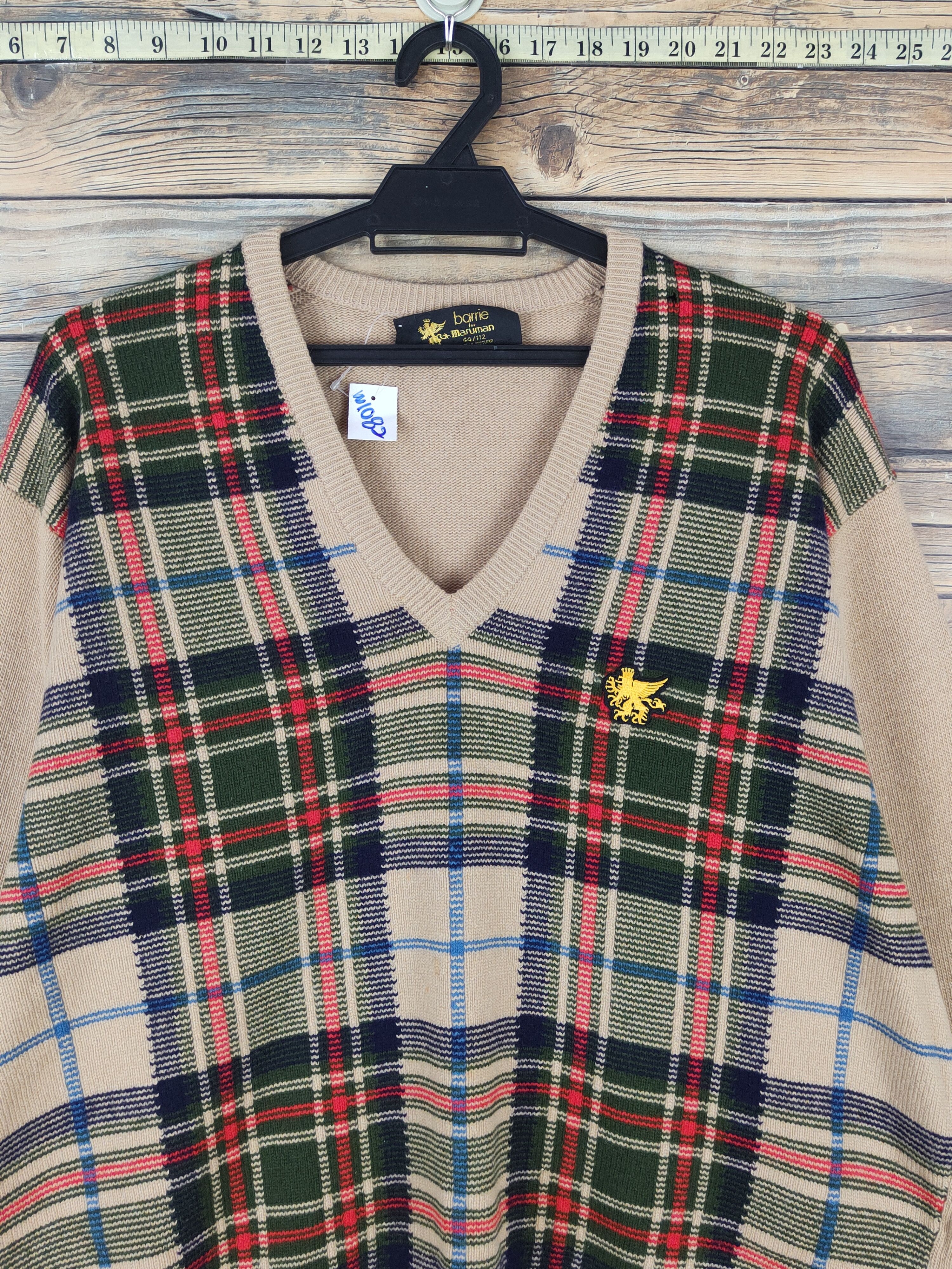 Barrie × Homespun Knitwear × Vintage Barrie for Maruman Brown Knitwear Sweatshirts #W1082 Size L / US 10 / IT 46 - 2 Thumbnail