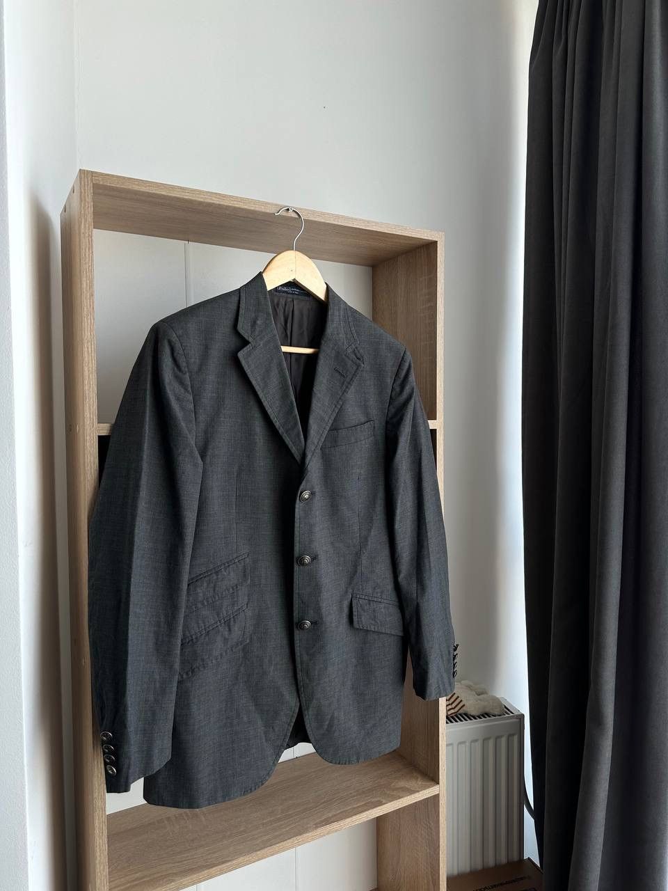 Polo Ralph Lauren × Vintage Vintage Polo Ralph Lauren Gray PRL Blazer Jacket Size 42R - 4 Thumbnail
