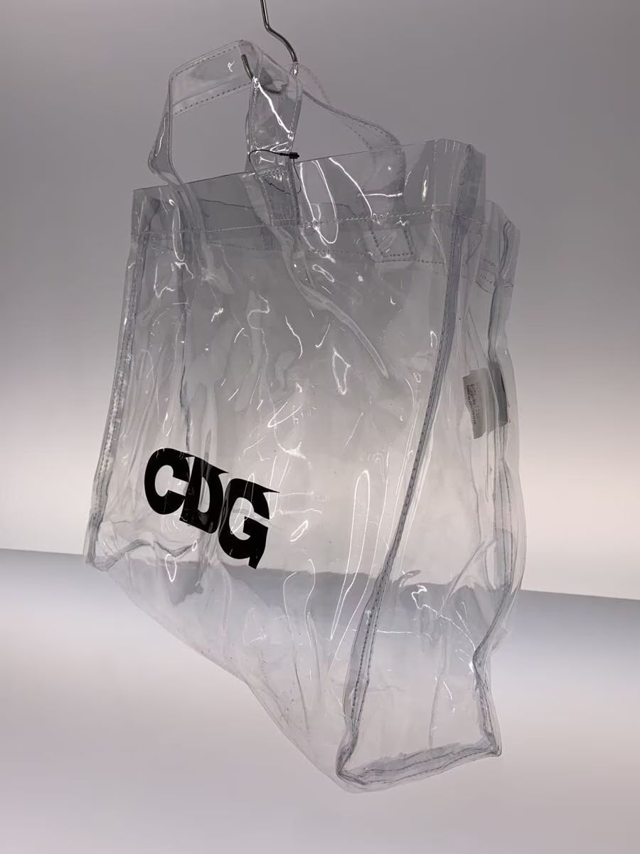 Comme des Garcons Airline Logo Transparent Tote Bag Size ONE SIZE - 2 Thumbnail