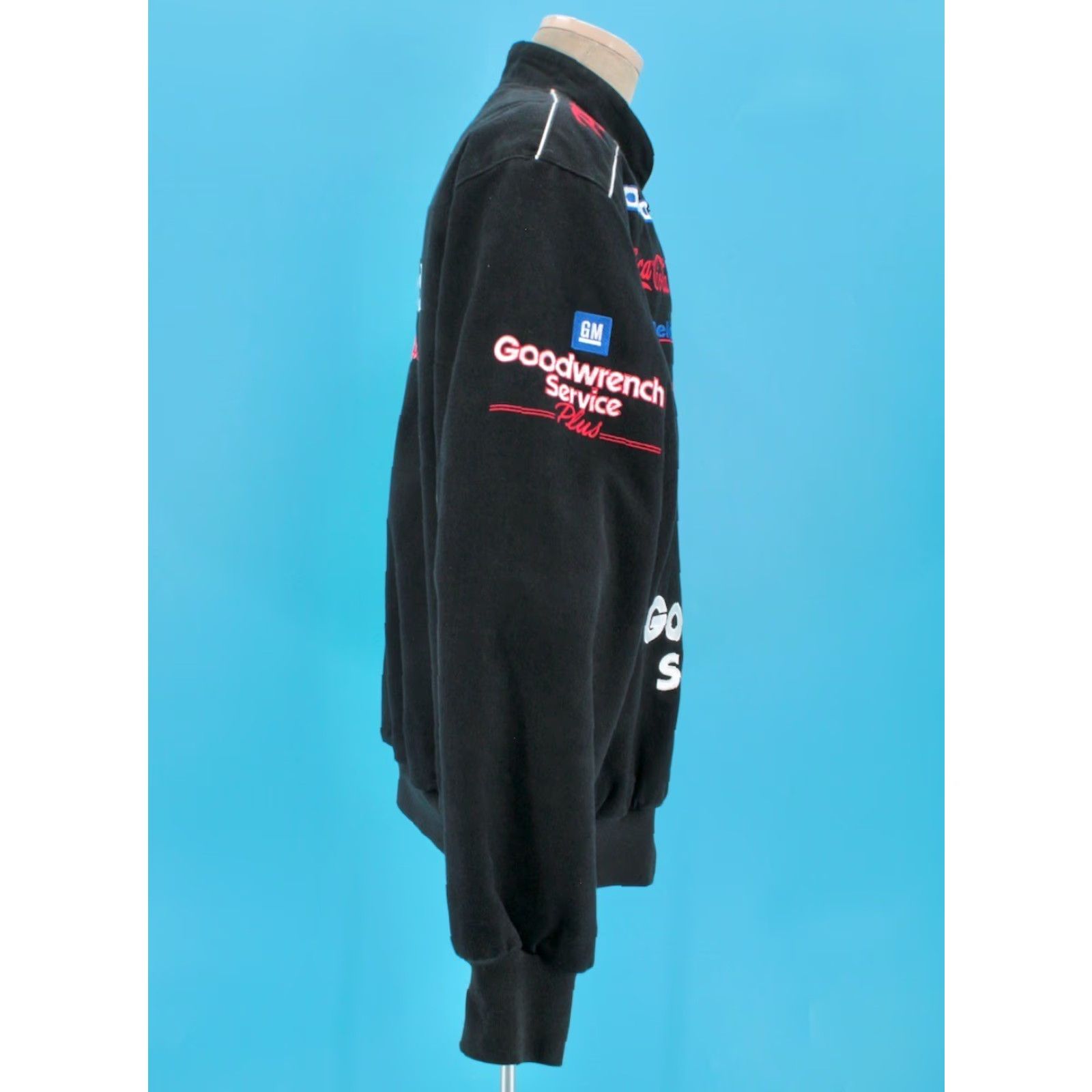 JH Design Mens VTG Black Dale Earnhardt JH Design Racing Jacket #3 Sz XL Nascar Size US XL / EU 56 / 4 - 4 Thumbnail