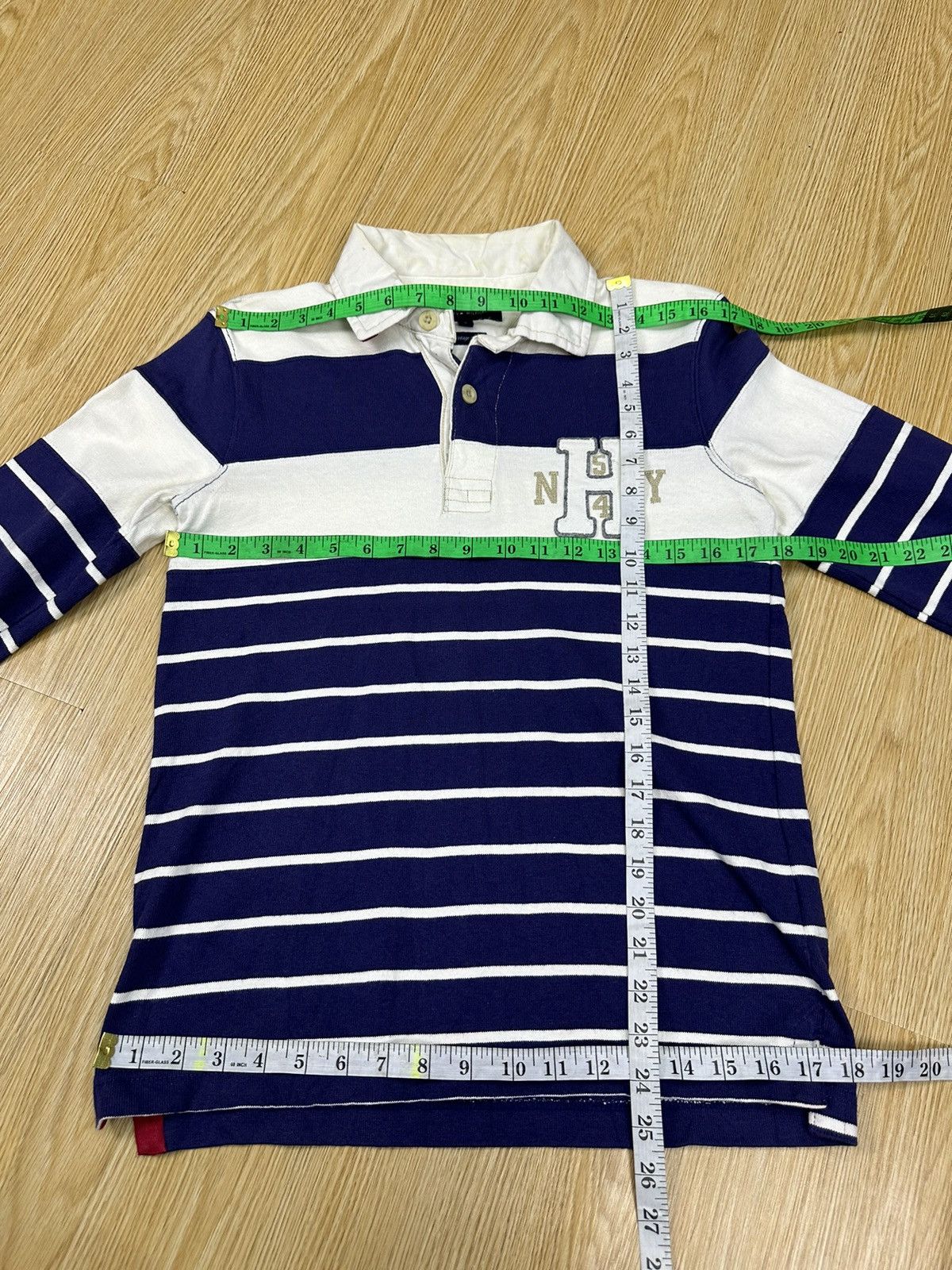 Tommy Hilfiger Tommy Hilfiger Vintage Fit Rugby Polo A919 Size US S / EU 44-46 / 1 - 6 Thumbnail