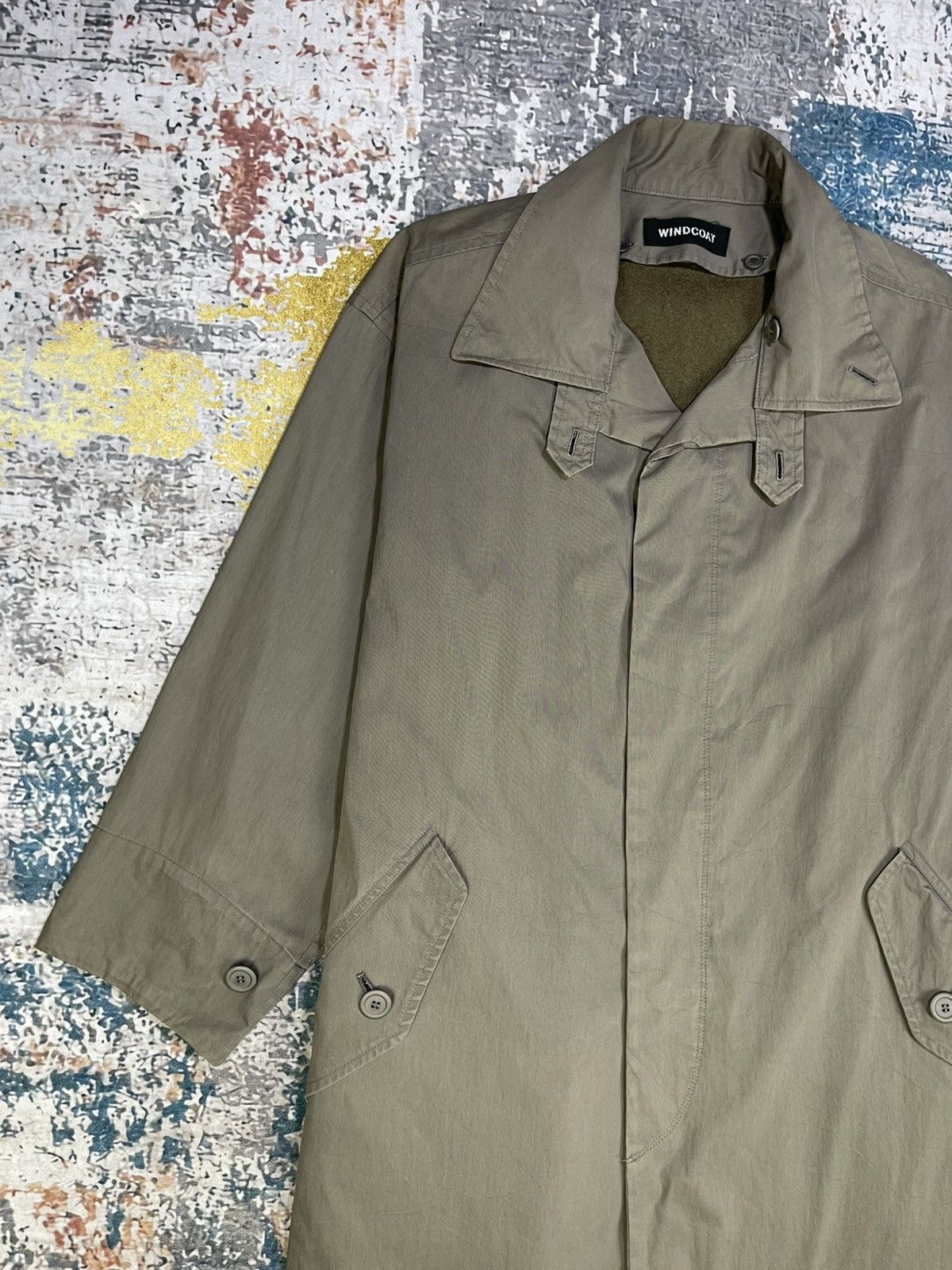 Issey Miyake SS 2002 Issey Miyake Windcoat Trench Jacket Size US M / EU 48-50 / 2 - 6 Thumbnail