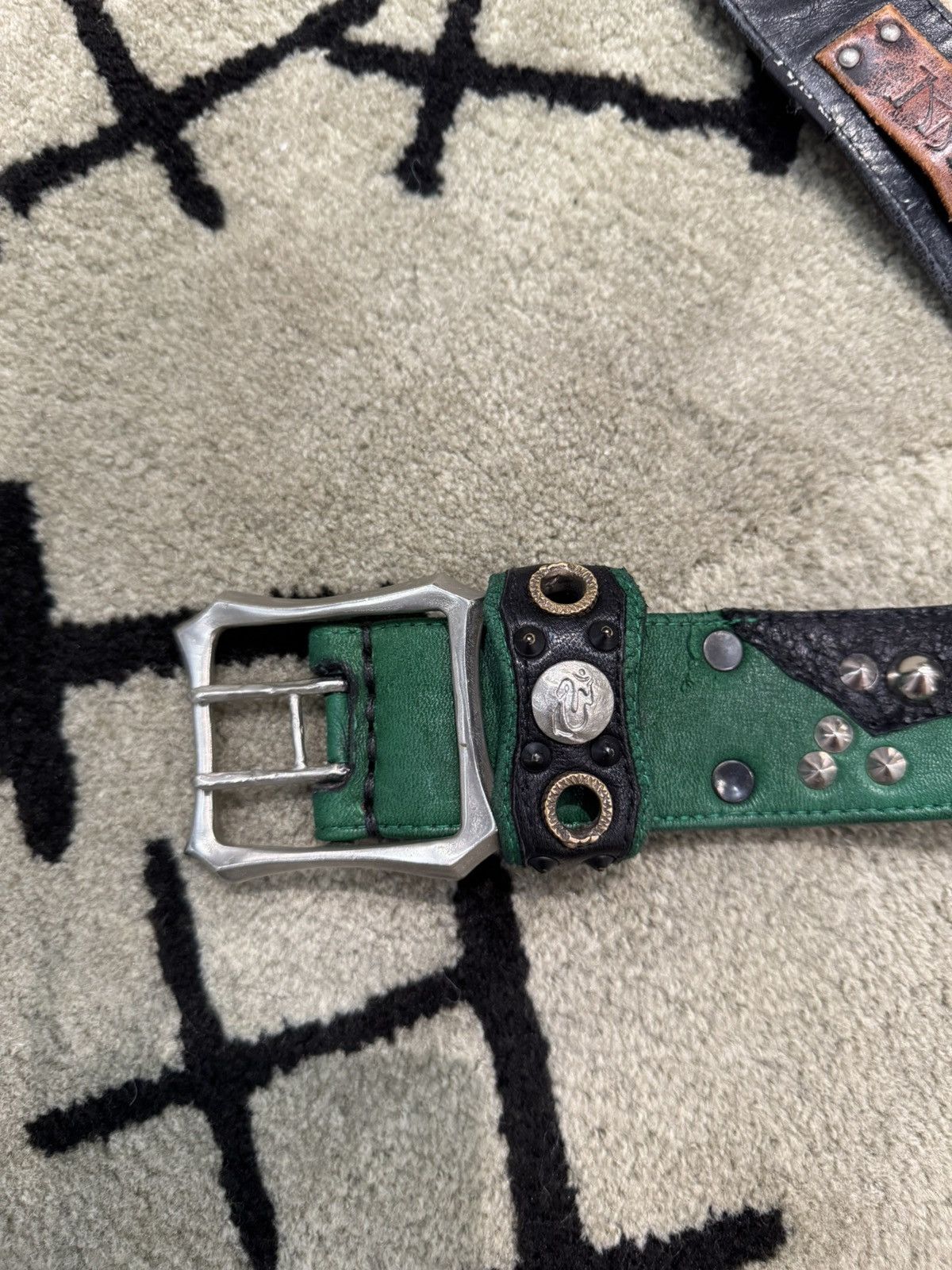 KMRii Kmrii belt cowhide / collaboration rare piece Size ONE SIZE - 3 Thumbnail