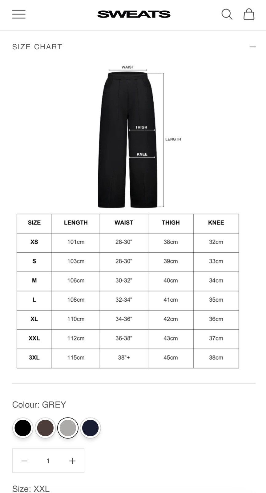 Other COZY STRAIGHT LEG SWEATS - GREY Size US 38 / EU 54 - 7 Thumbnail
