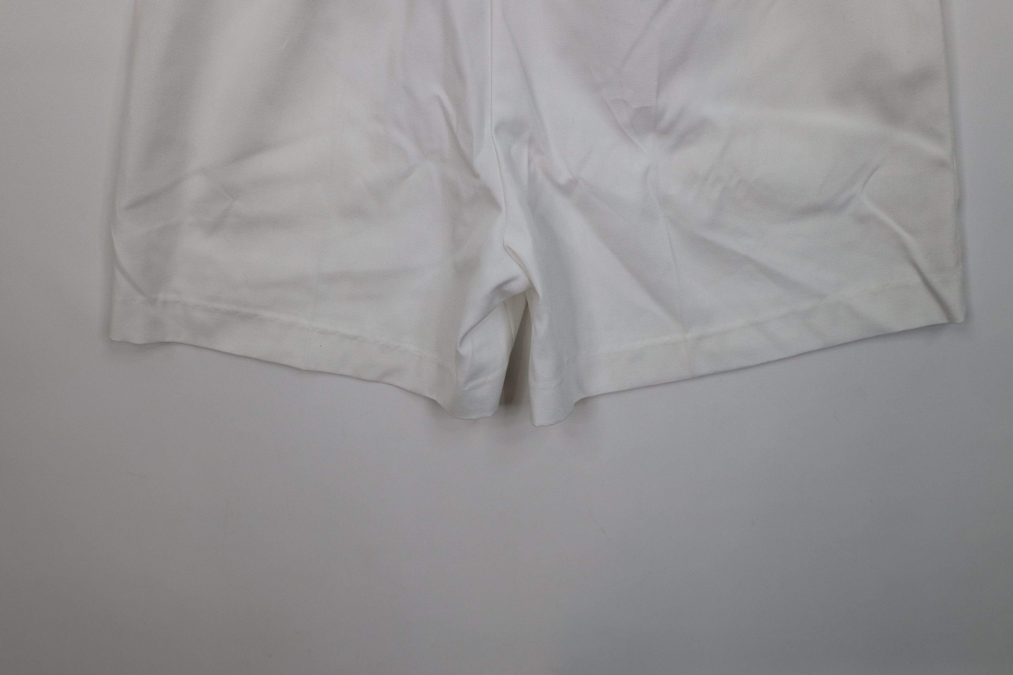 Vintage Deadstock Vintage 90s Streetwear Above Knee Shorts White USA Size 28" / US 6 / IT 42 - 13 Thumbnail