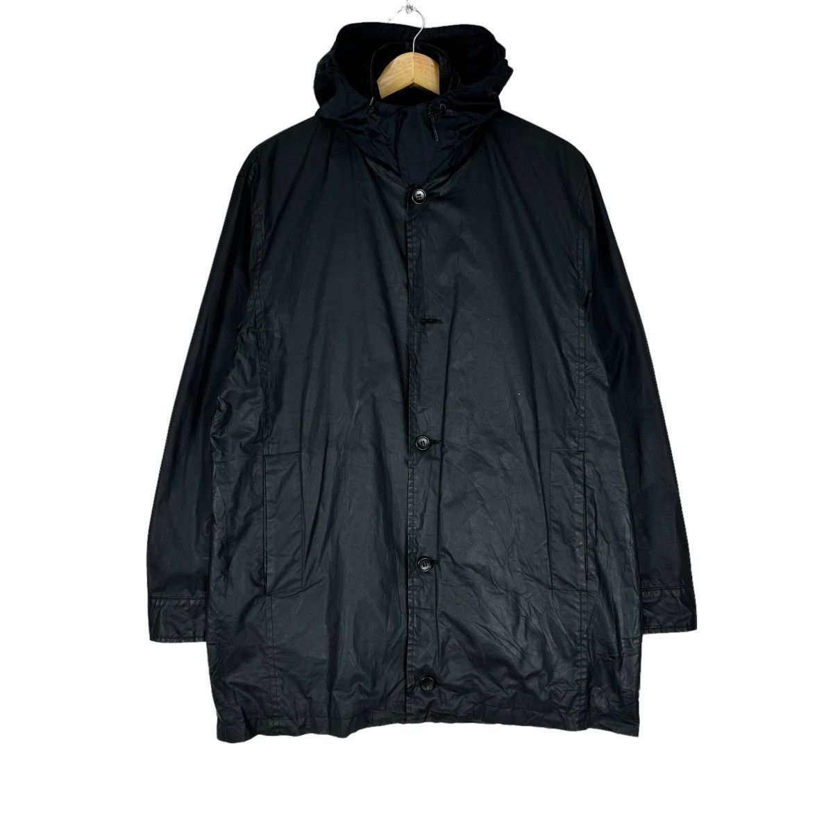 Margaret Howell ☀️MARGARET HOWELL COATED HOODIE BUTTON JACKET Size US L / EU 52-54 / 3 - 2 Thumbnail