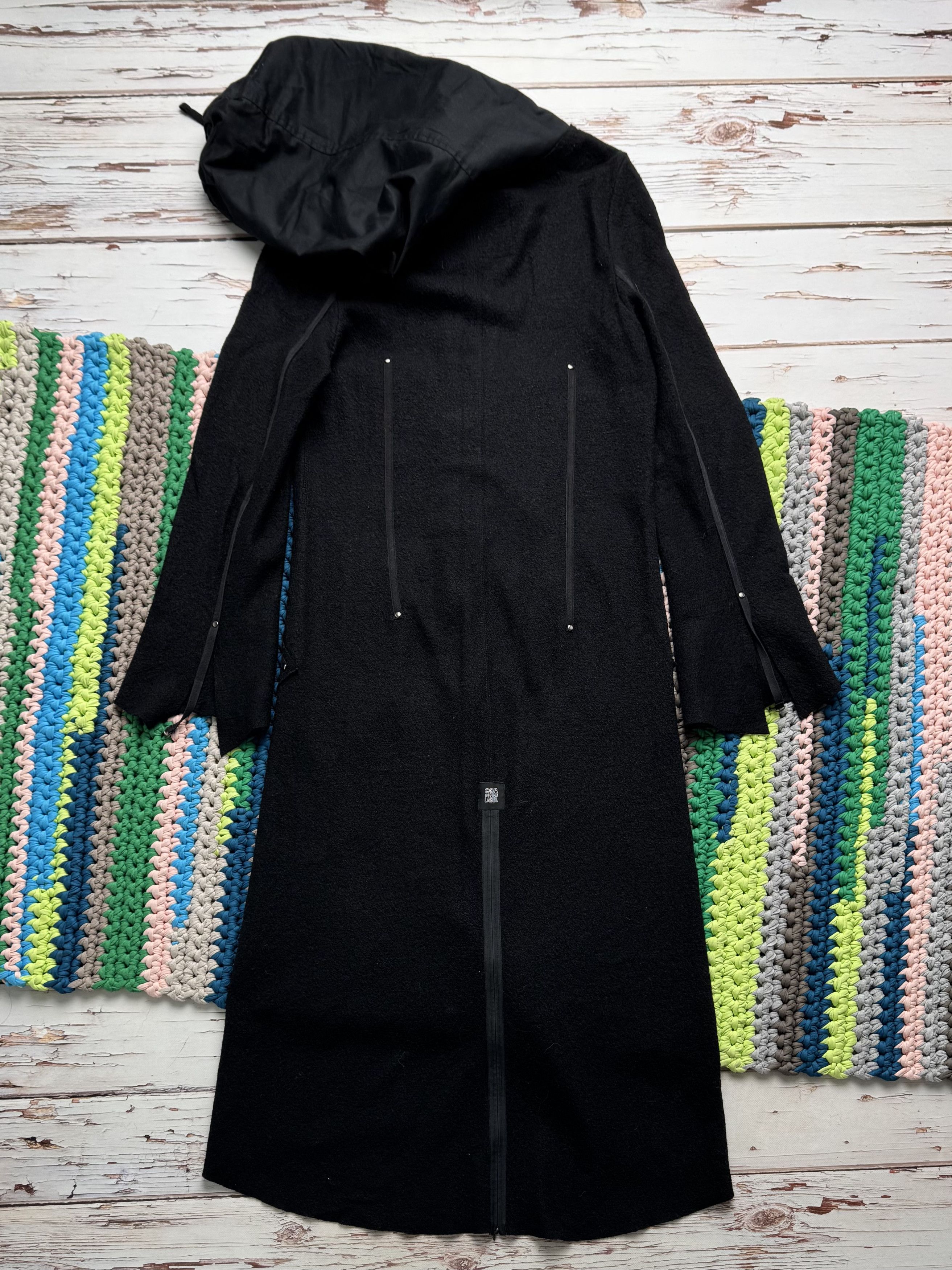 Cop Copine Cop Copine Vintage Laine Wool Hooded Coat (D10) Size M / US 6-8 / IT 42-44 - 15 Thumbnail