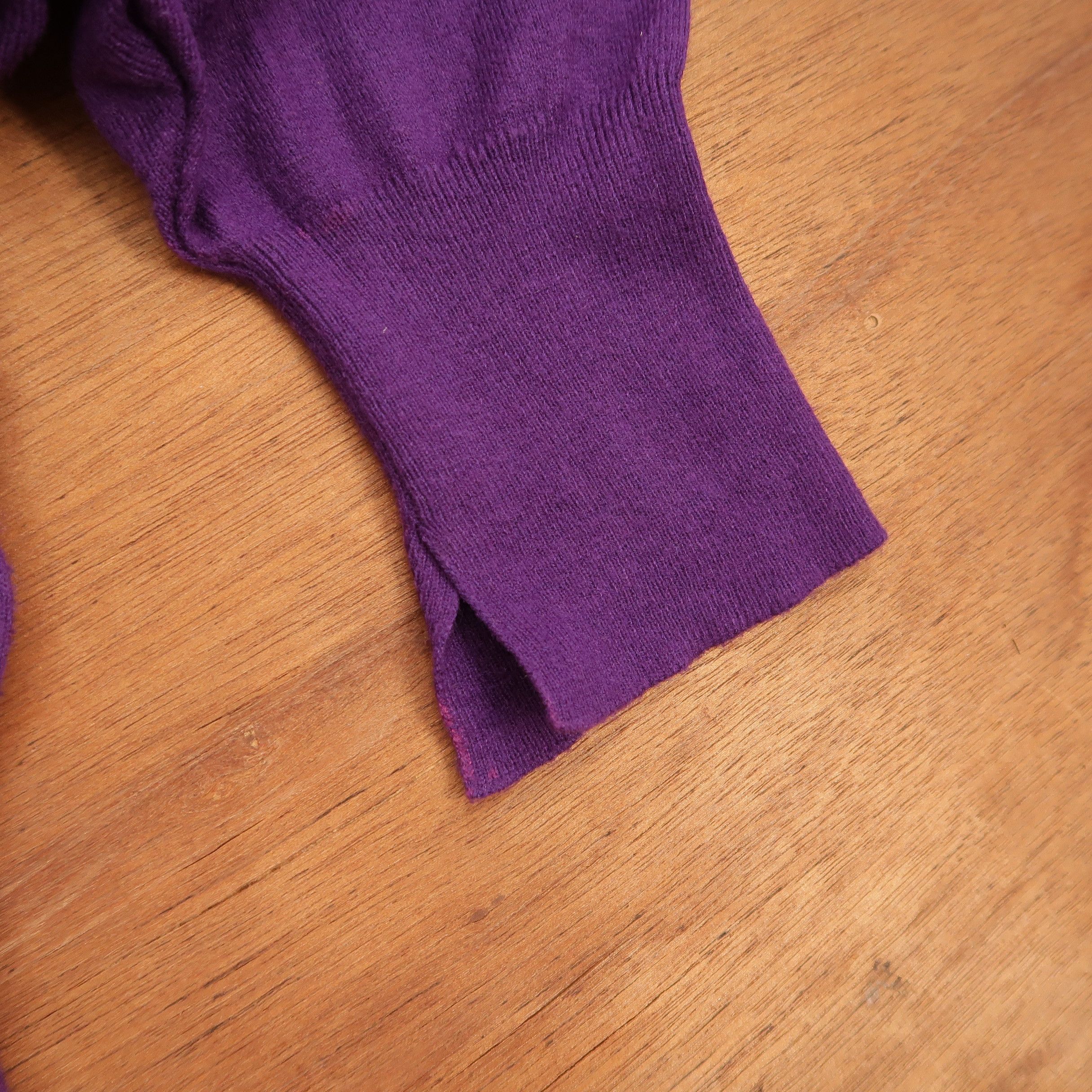 Japanese Brand 2000s Anna Sui Big Spell Out Fuzzy Knit Sweater Size US M / EU 48-50 / 2 - 7 Thumbnail