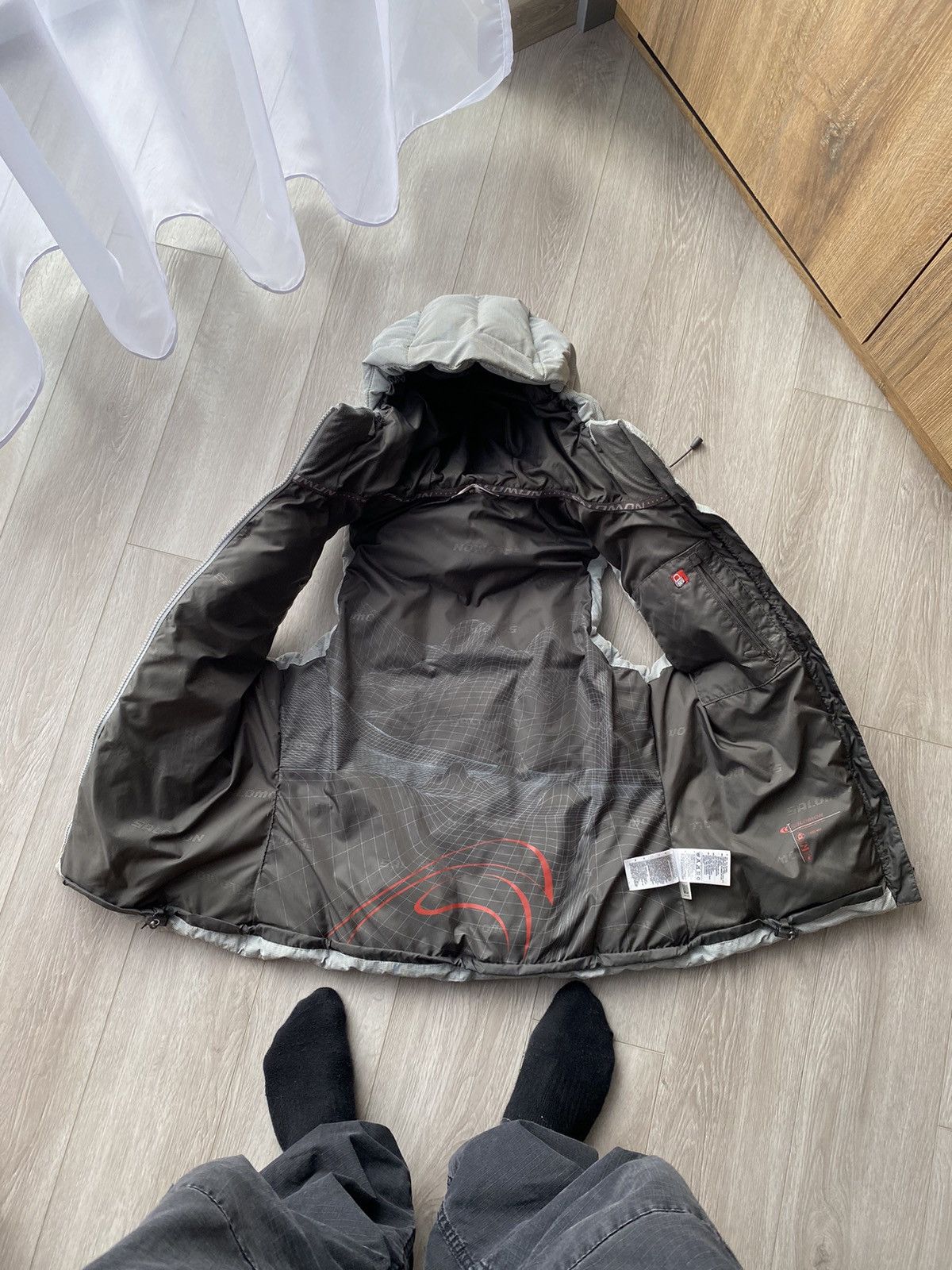 Salomon × Vintage Gorpcore Salomon 2000s puffer vest vintage techwear Size S / US 4 / IT 40 - 2 Thumbnail