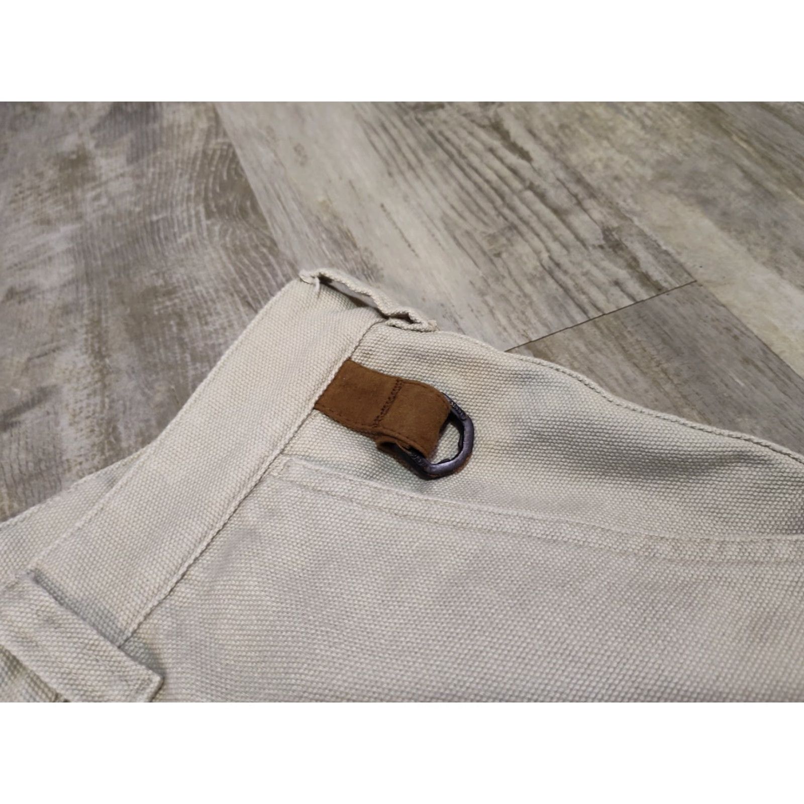 Orvis Orvis Men's Khaki Cotton Twill Cuffed Chino Pants Size 44x30 Regular Fit Size US 44 / EU 60 - 7 Thumbnail
