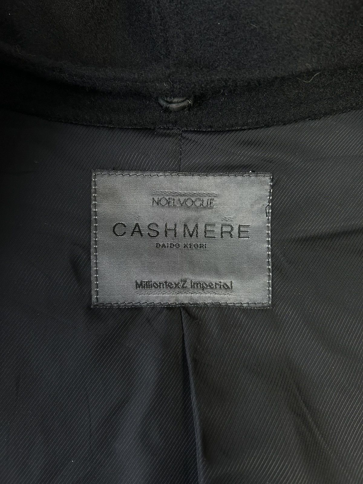 Designer × Japanese Brand CASHMERE KIMONO BY DAIDO KEORI MILLIONTEXZ IMPERIAL Size US L / EU 52-54 / 3 - 6 Thumbnail