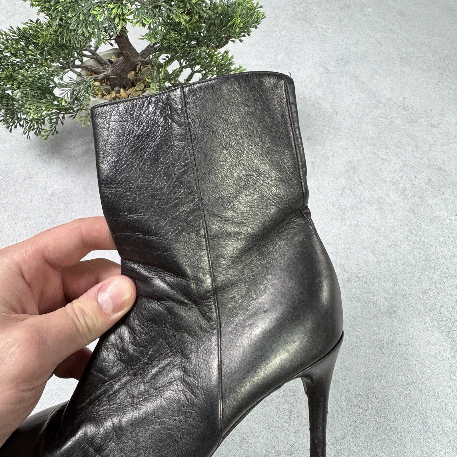 Gucci Gucci Leather Women Heel Boot Size 35 US 5 Size US 5 / IT 35 - 18 Thumbnail