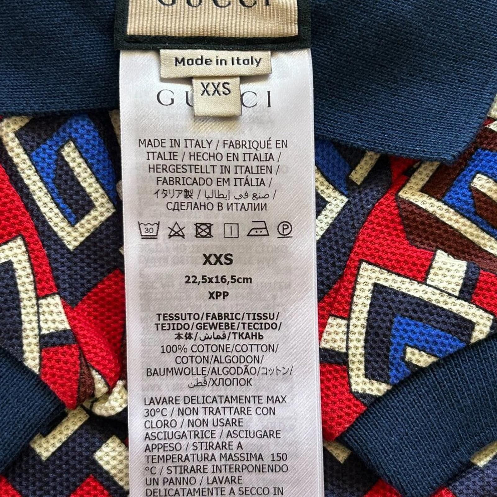 Gucci NWT sale GUCCI Gucci geometric G dog polo clothing size XXS Size ONE SIZE - 4 Thumbnail