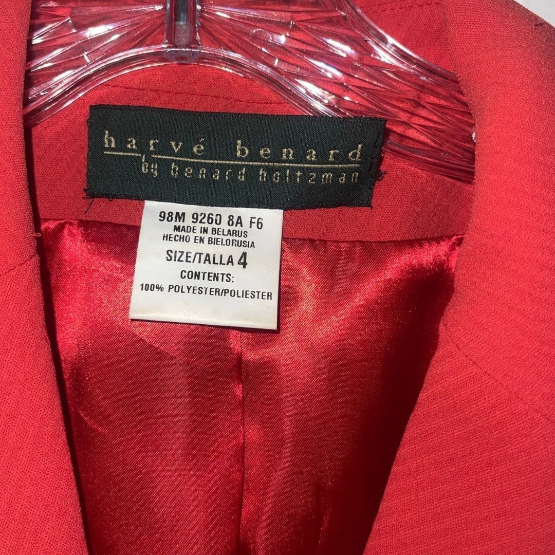 Other Vintage Harve Bernard Corral Suit Blazer Skirt Career Office Size S / US 4 / IT 40 - 4 Thumbnail