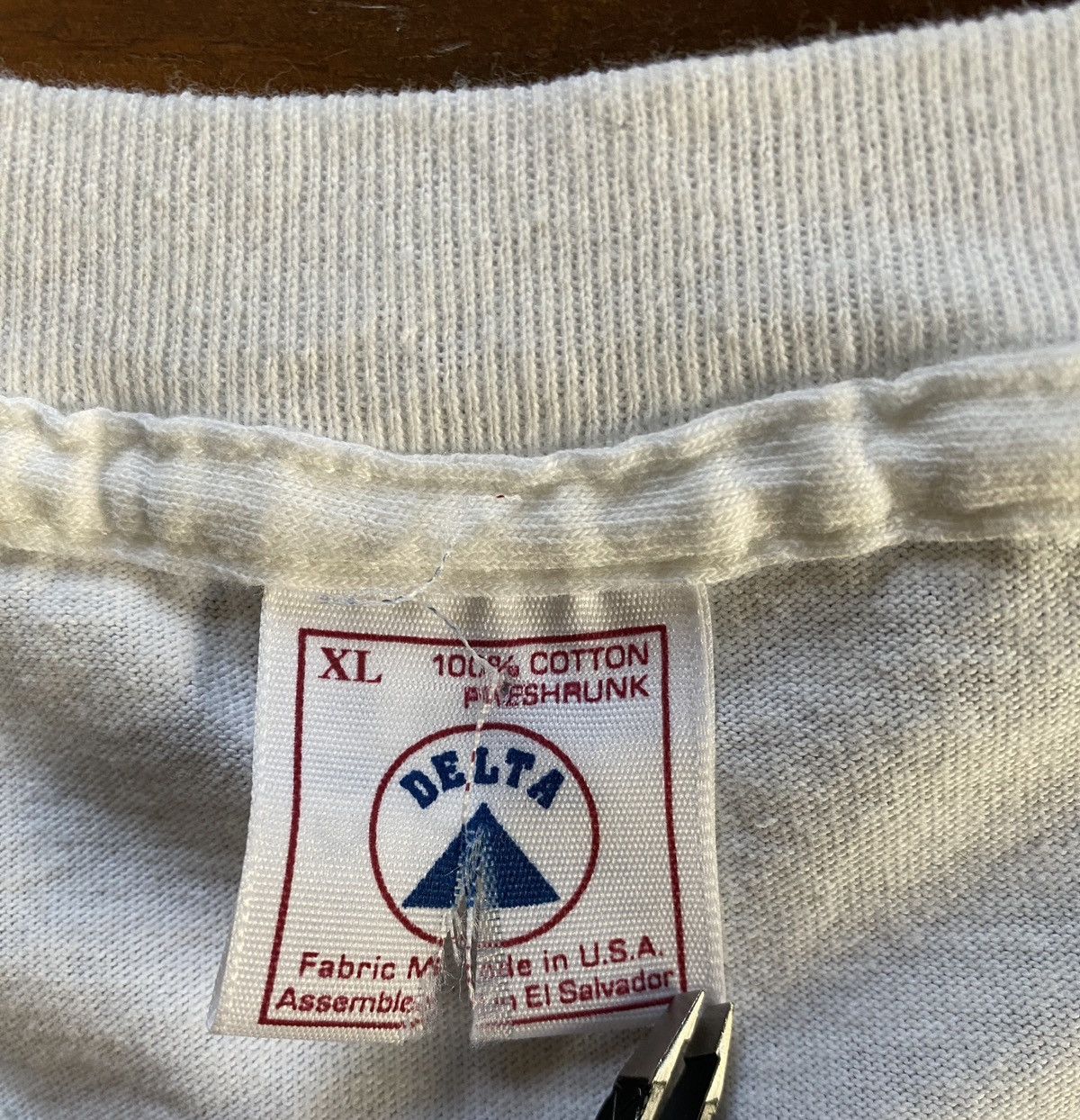 Delta Vintage 1995 GW University Senior Week Single Stitch Tee 90s Size US XL / EU 56 / 4 - 14 Thumbnail