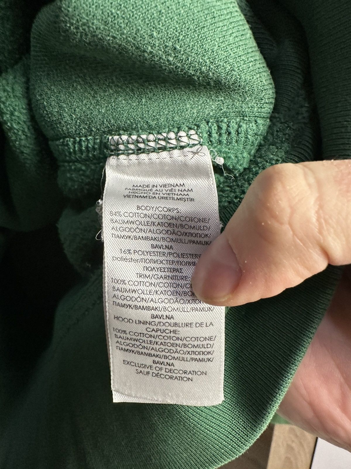 Polo Ralph Lauren Vintage Polo Ralph Lauren Heavy Cotton Zip Hoodie Logo 90s Size US XL / EU 56 / 4 - 5 Thumbnail