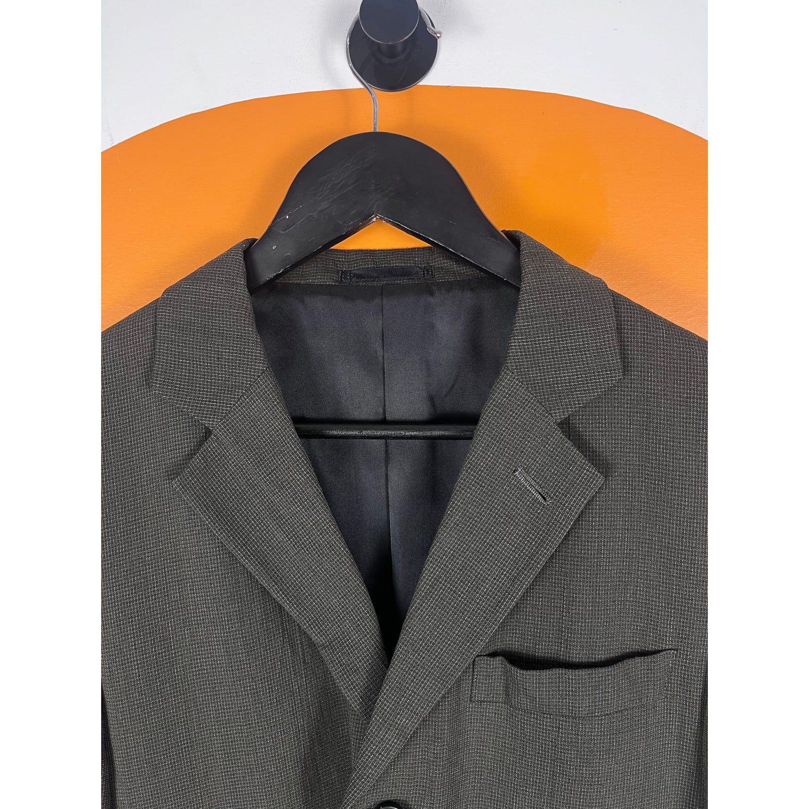 Yohji Yamamoto A.A.R Yohji Yamamoto D'URBAN Suit Japan designer wool blend Size 48R - 3 Thumbnail