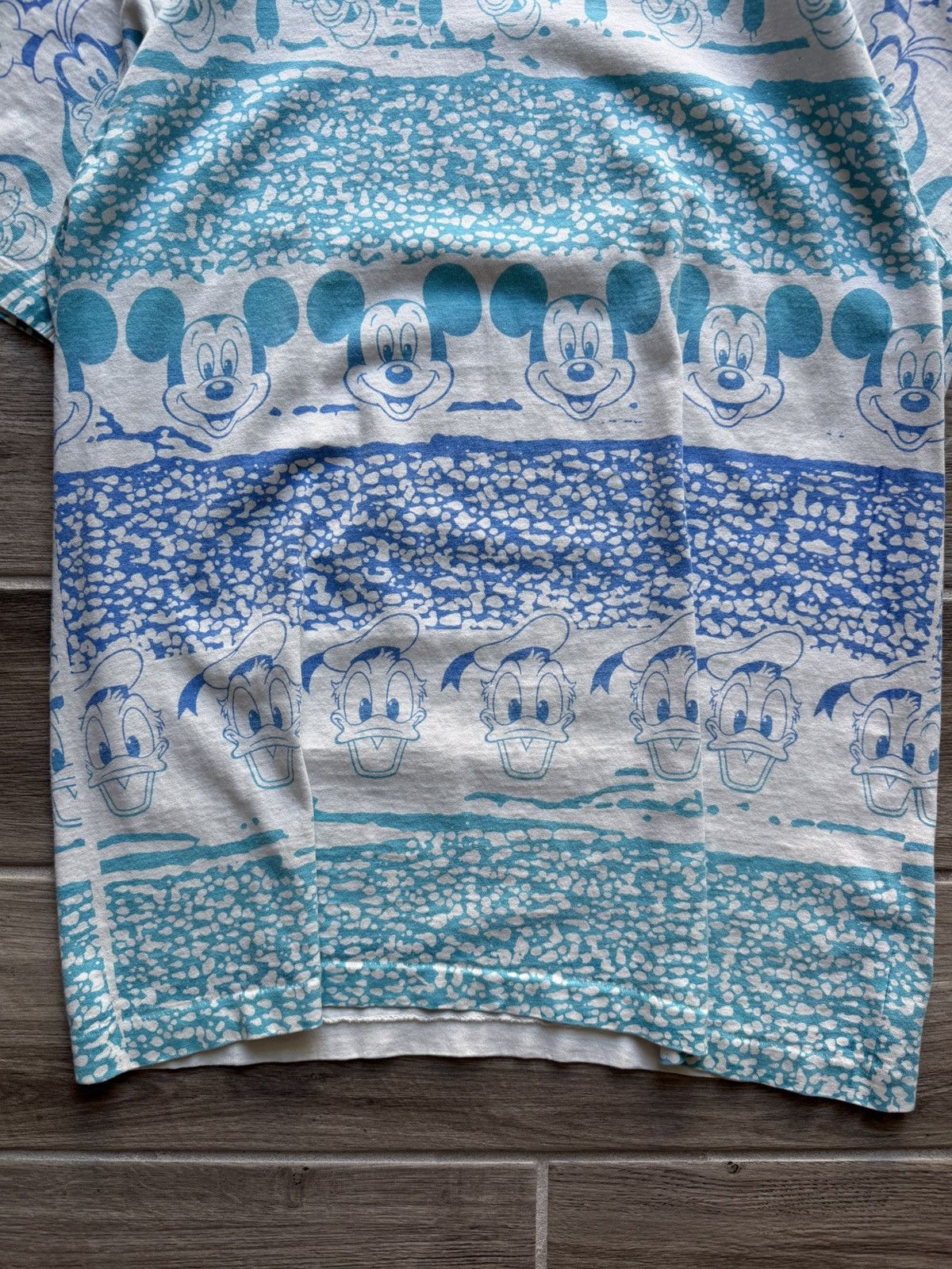 Disney Vintage 90s Disney Wrap Around AOP T-Shirt Sz XL Gently Used Size US XL / EU 56 / 4 - 2 Thumbnail