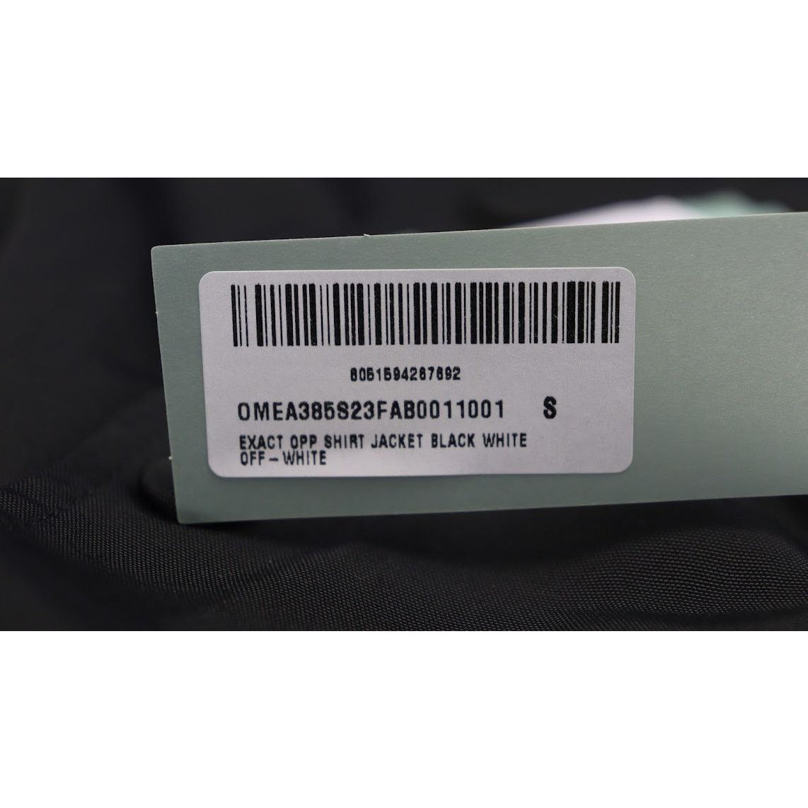 Off-White o1rshd1 Exact Opposite Shirt Jacket in Black Size US S / EU 44-46 / 1 - 14 Thumbnail