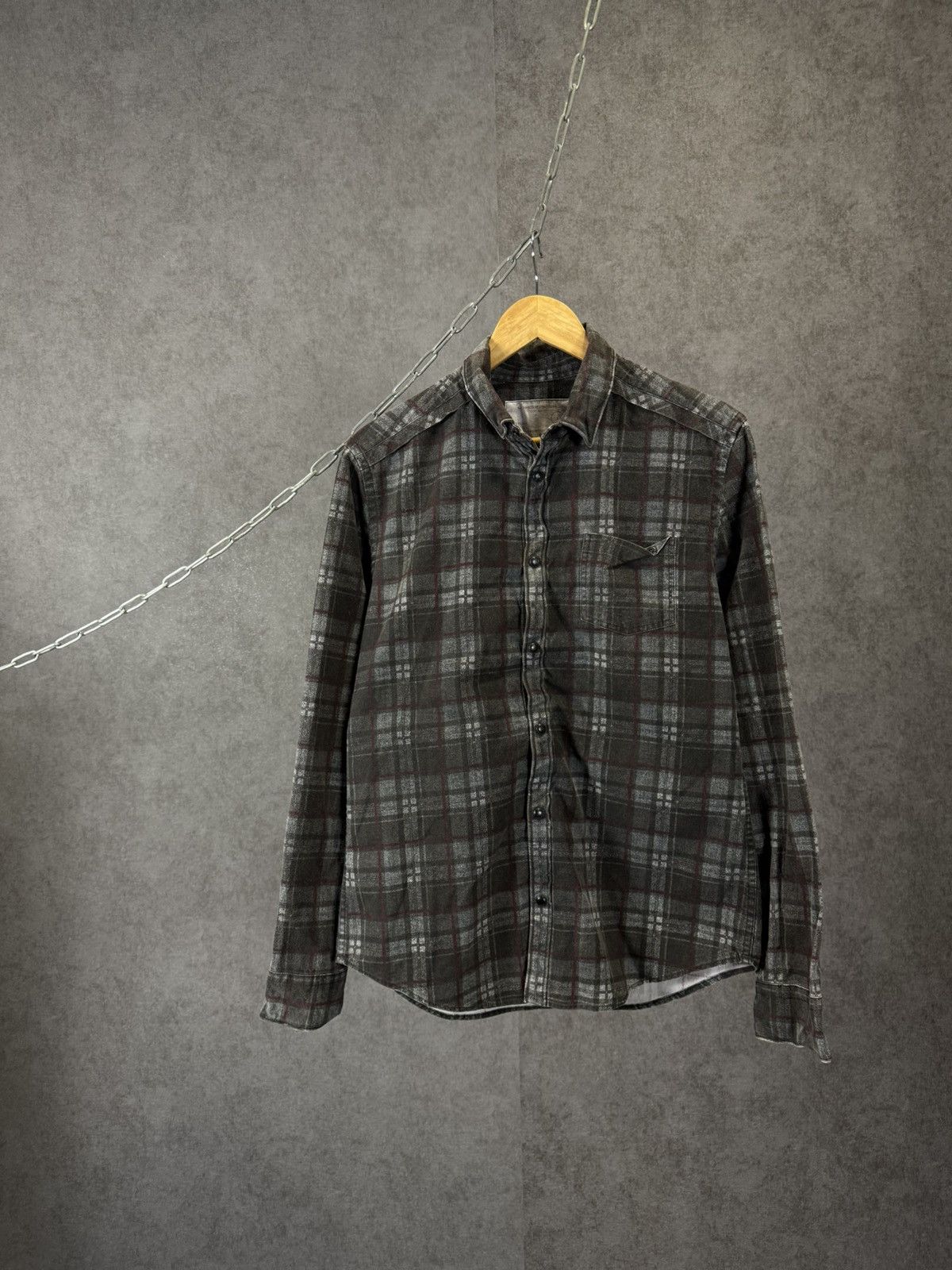 Allsaints Allsaints luxury designer vintage shirt Size US S / EU 44-46 / 1 - 1 Thumbnail