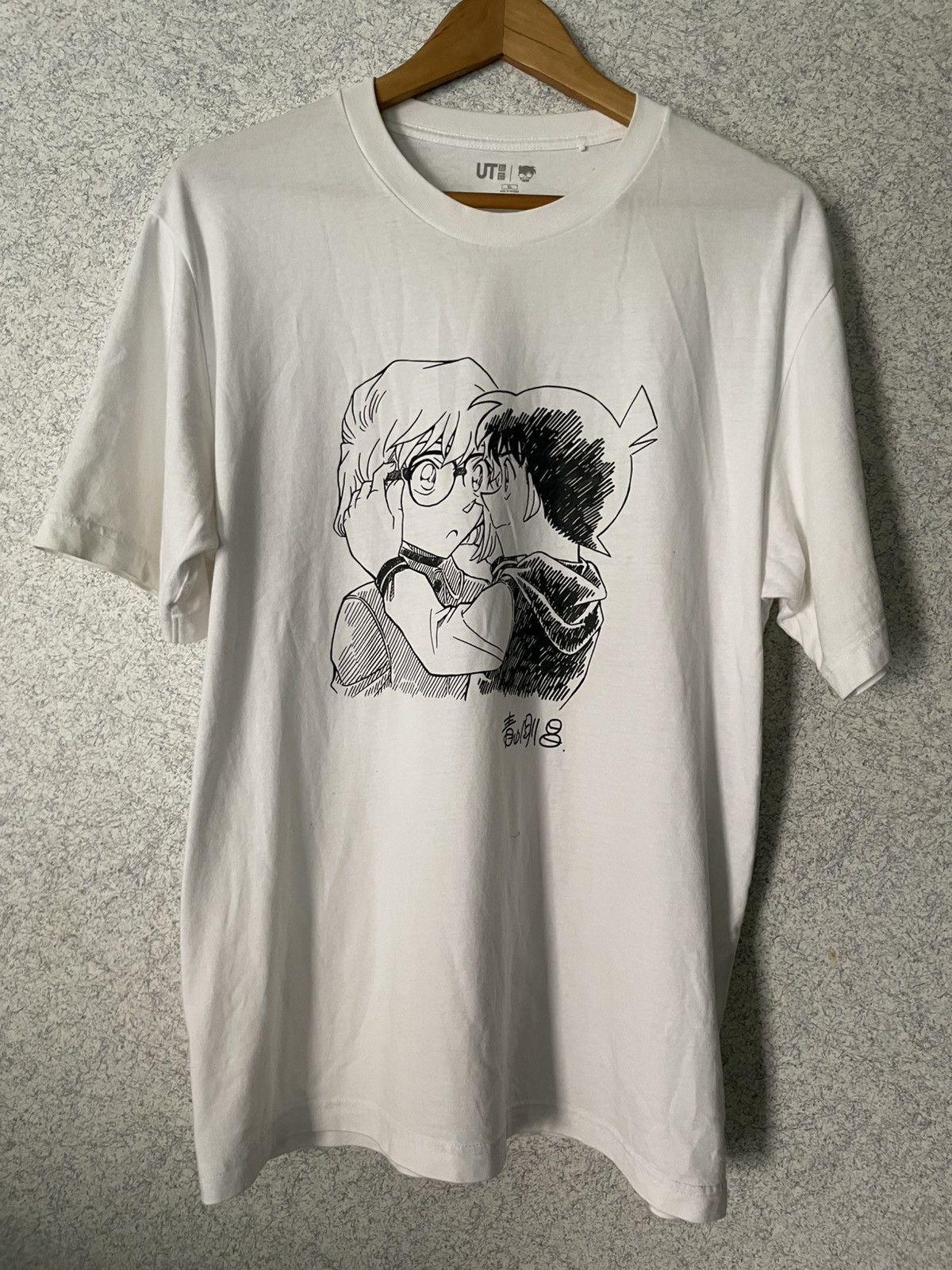 Anime × Japanese Brand DETECTIVE CONAN ANIME x UNIQLO Ai Haibara Tee Shirt Size US XL / EU 56 / 4 - 2 Thumbnail