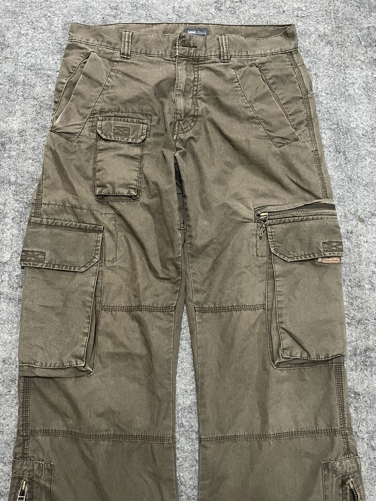 If Six Was Nine × Le Grande Bleu (L.G.B.) 2000s - Apocalypse Style Bondage Pants Size US 30 / EU 46 - 4 Thumbnail