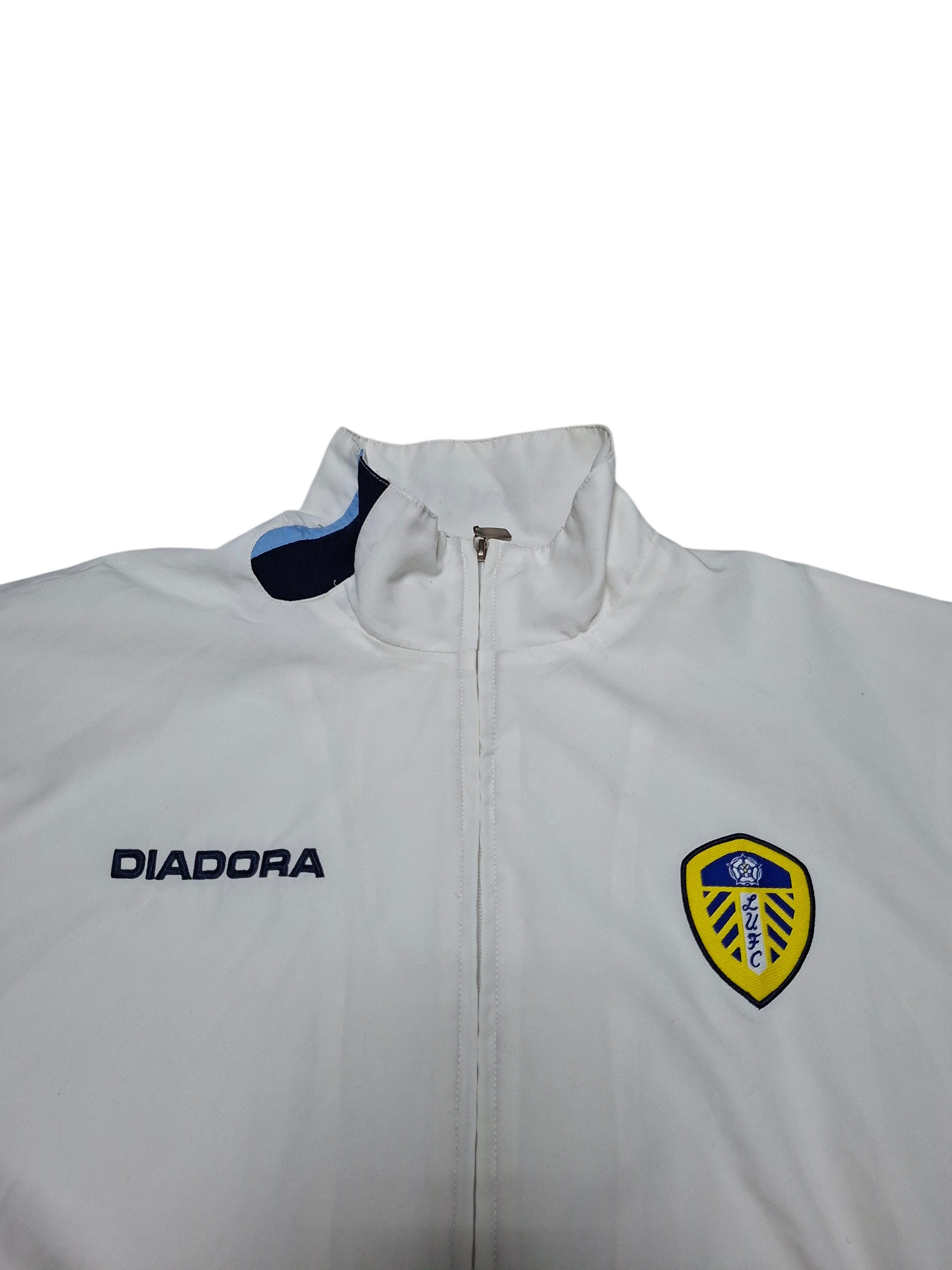 Diadora LEEDS UNITED DIADORA VINTAGE 2004/2005 NYLON TRACK JACKET Size US L / EU 52-54 / 3 - 2 Thumbnail
