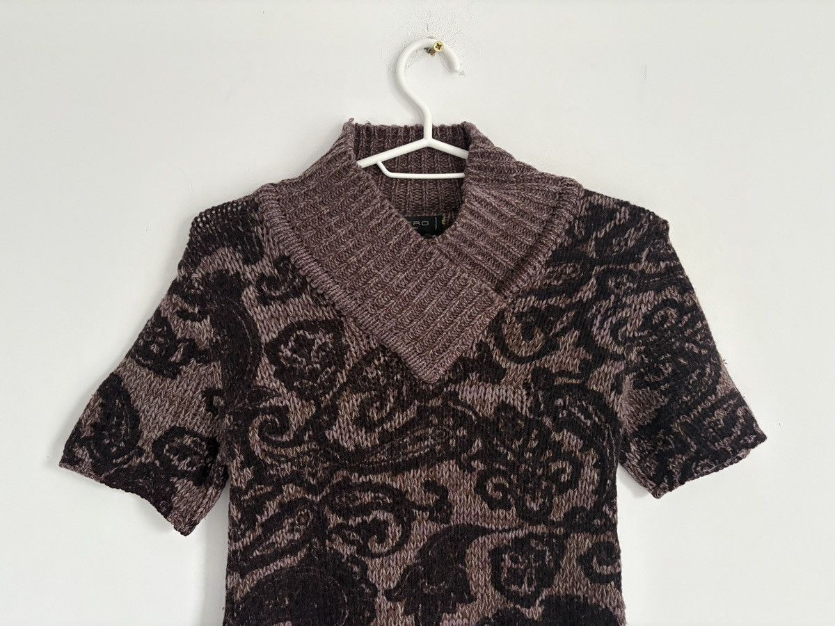 Etro Unique ETRO botanic paisley knitted wool dress size 42 Size M / US 6-8 / IT 42-44 - 2 Thumbnail