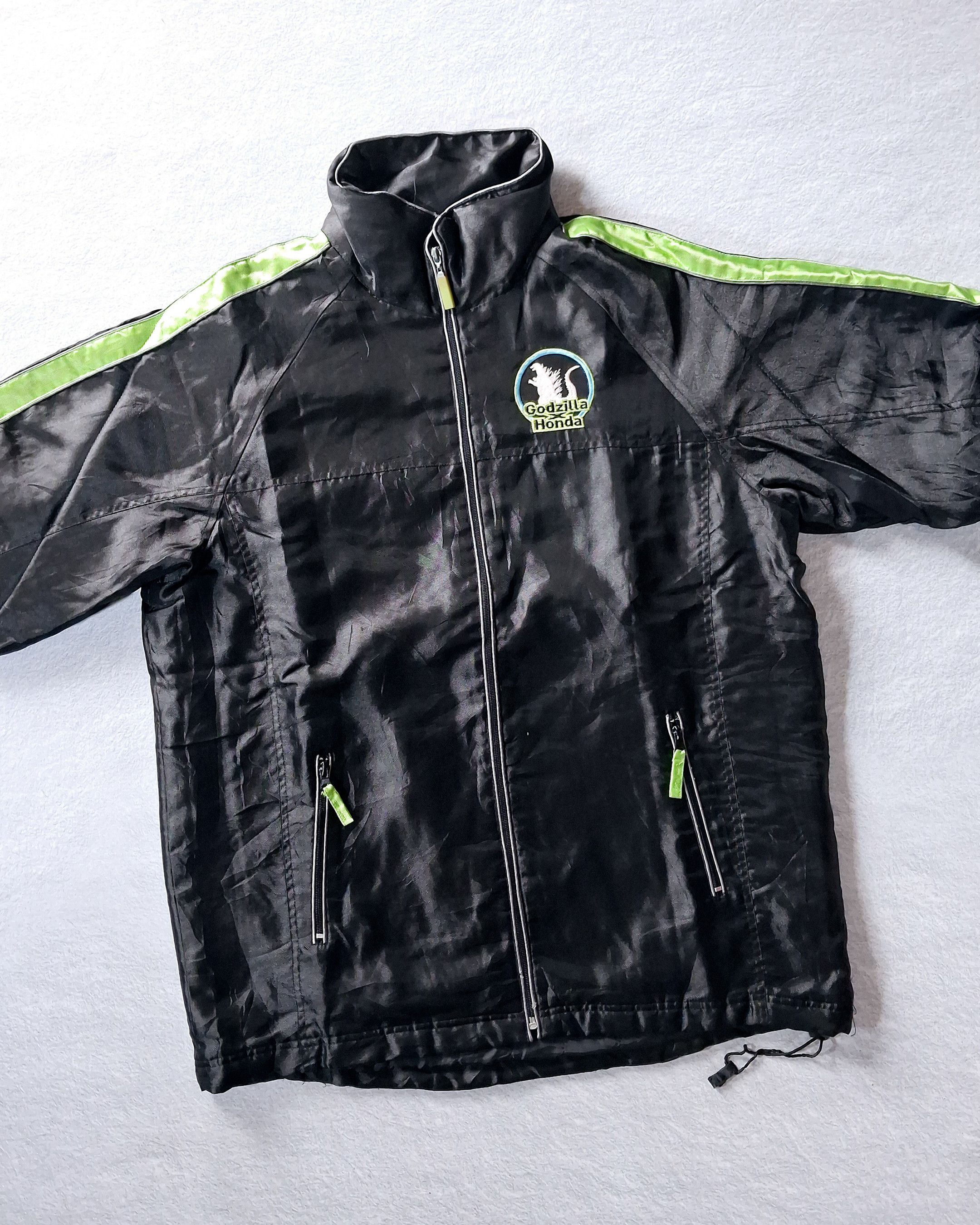 Honda GODZILLA X HONDA NYLON JACKET HIDDEN HOODIE BY TOHO CO LTD Size US XL / EU 56 / 4 - 4 Thumbnail
