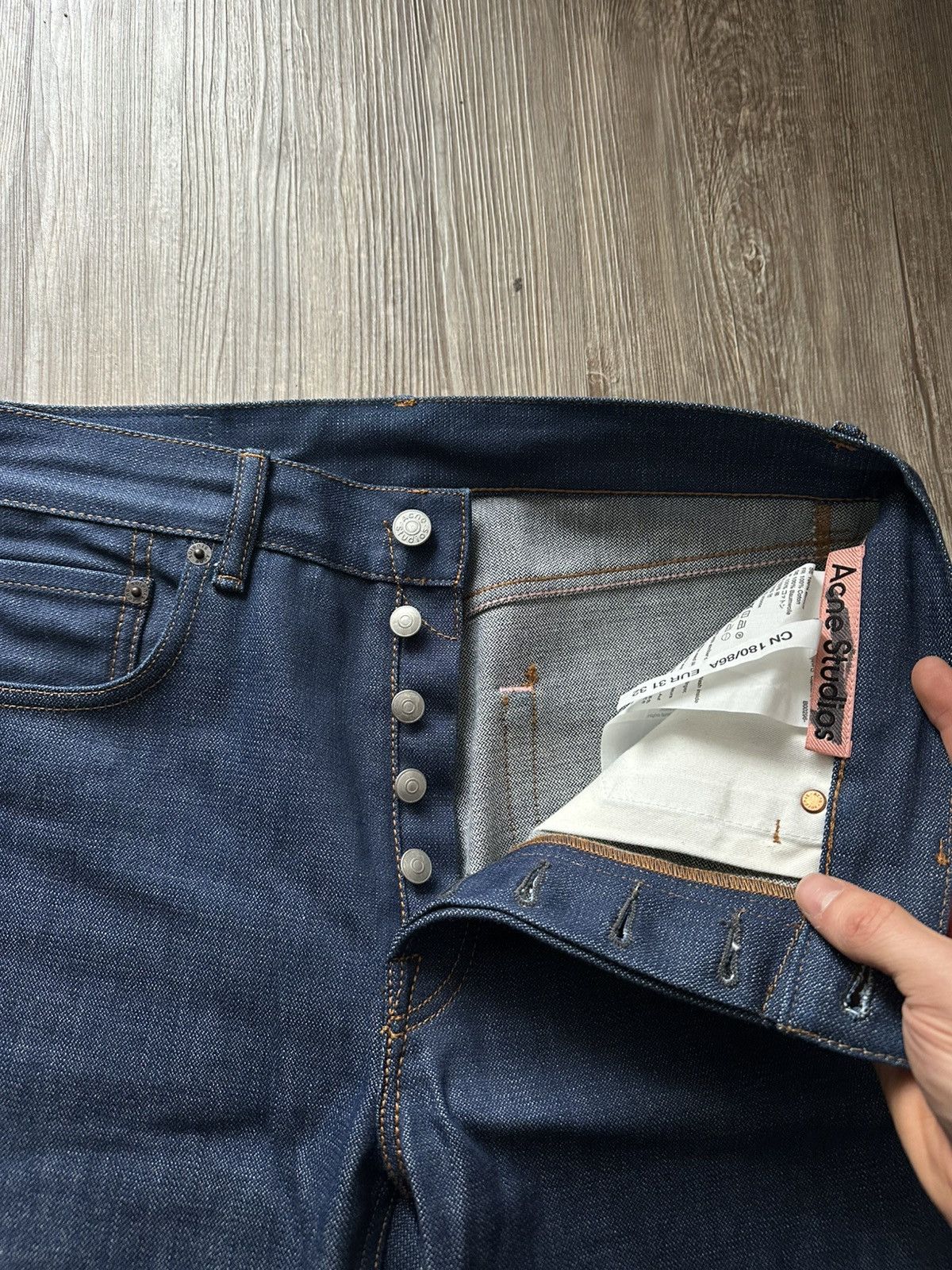 Acne Studios Acne Studios 1992 Raw Flared Bootcut Denim. 31 Size US 31 - 4 Thumbnail